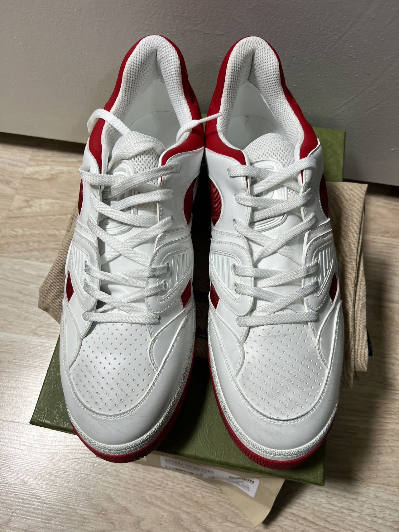 Gucci Gucci Basket White Demetra Size US 14 / EU 47 - 5 Thumbnail