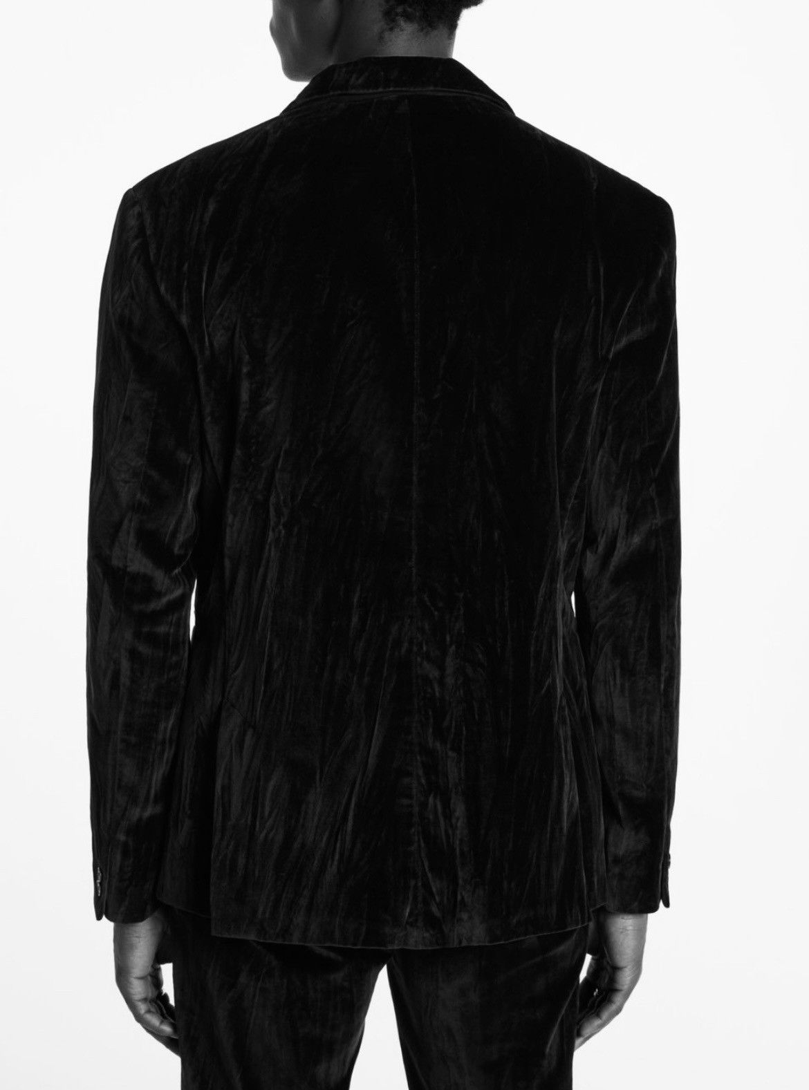 John Varvatos Crushed Velvet Button Font Jacket. Size 48 US 38 Size US M / EU 48-50 / 2 - 2 Thumbnail