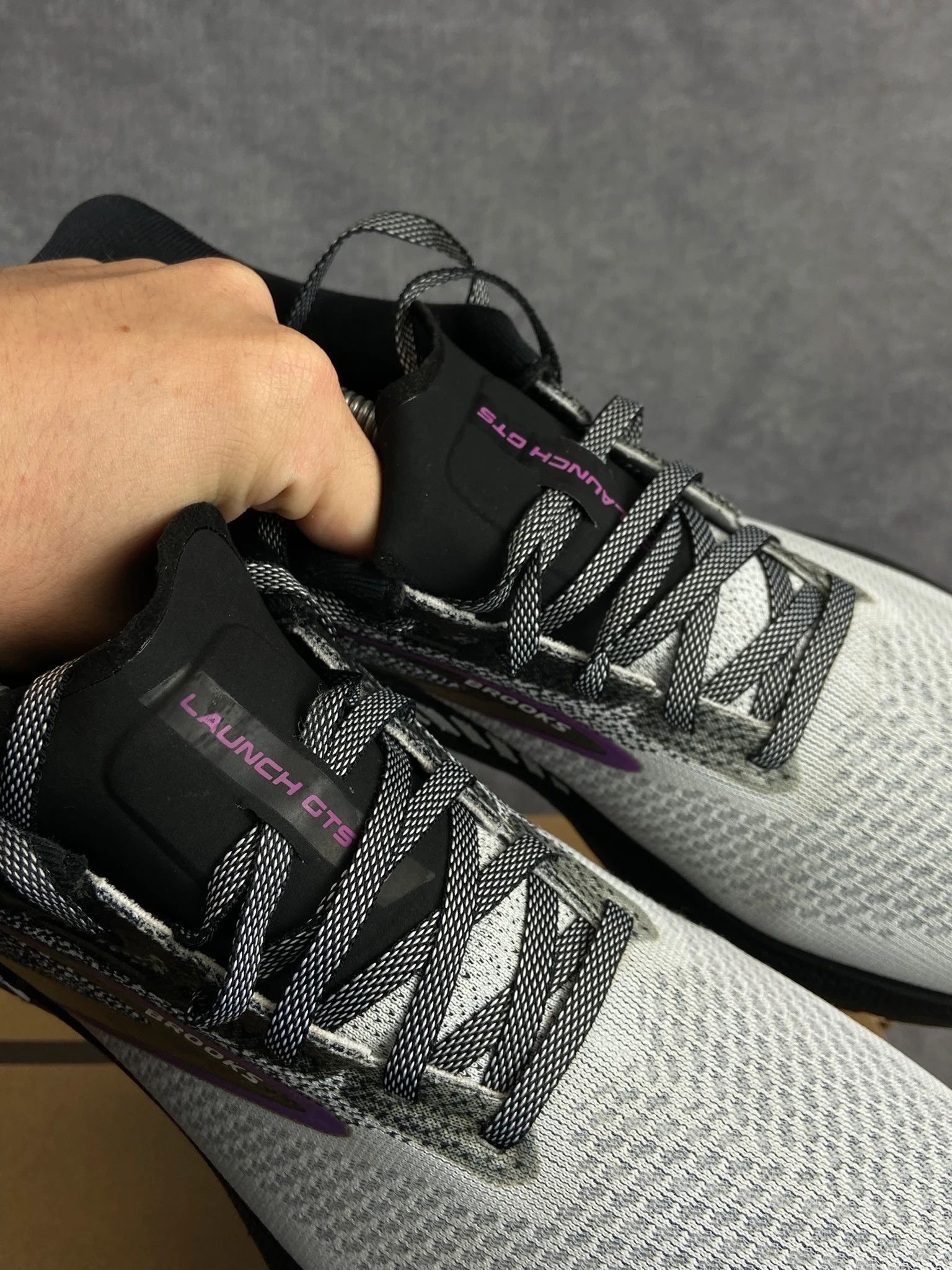 Brooks : Brooks Launch 10 grey running sneakers trail Size US 8 / EU 41 - 8 Thumbnail
