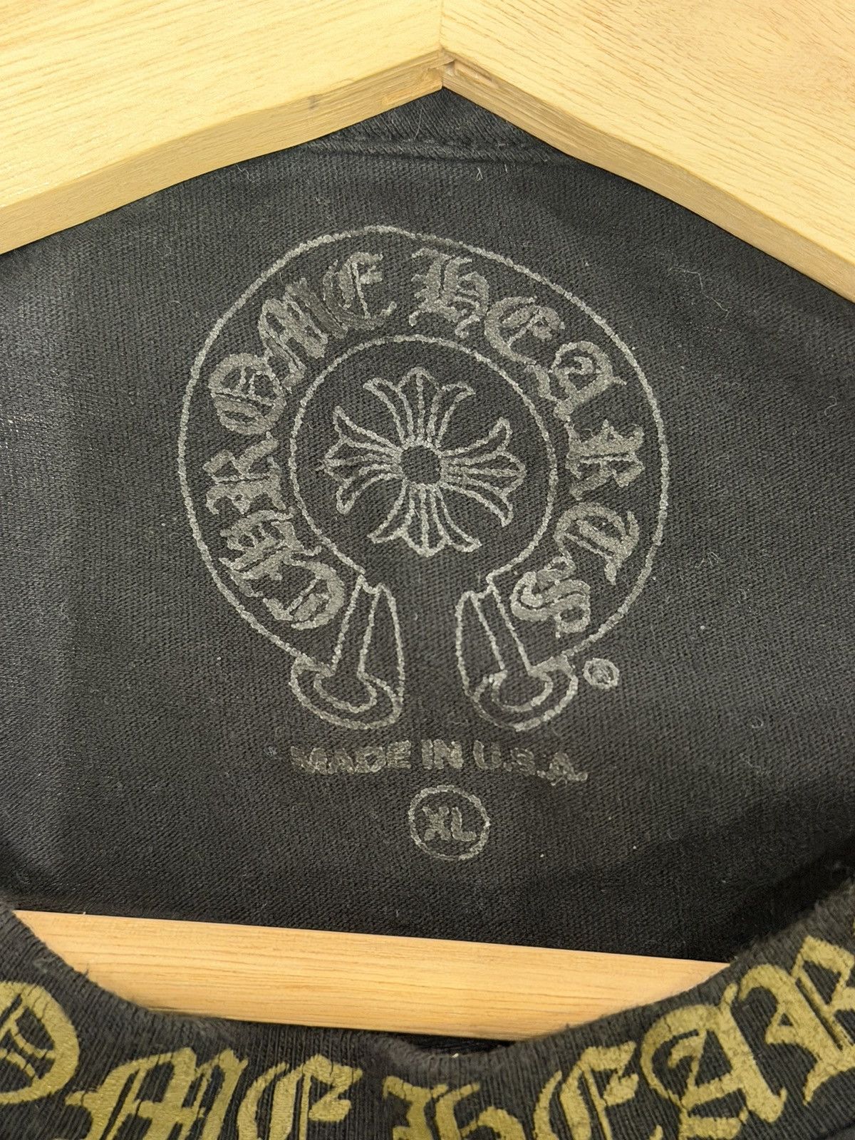 Chrome Hearts Chrome Hearts Neck Logo Pocket LS - Black Size US XL / EU 56 / 4 - 3 Thumbnail