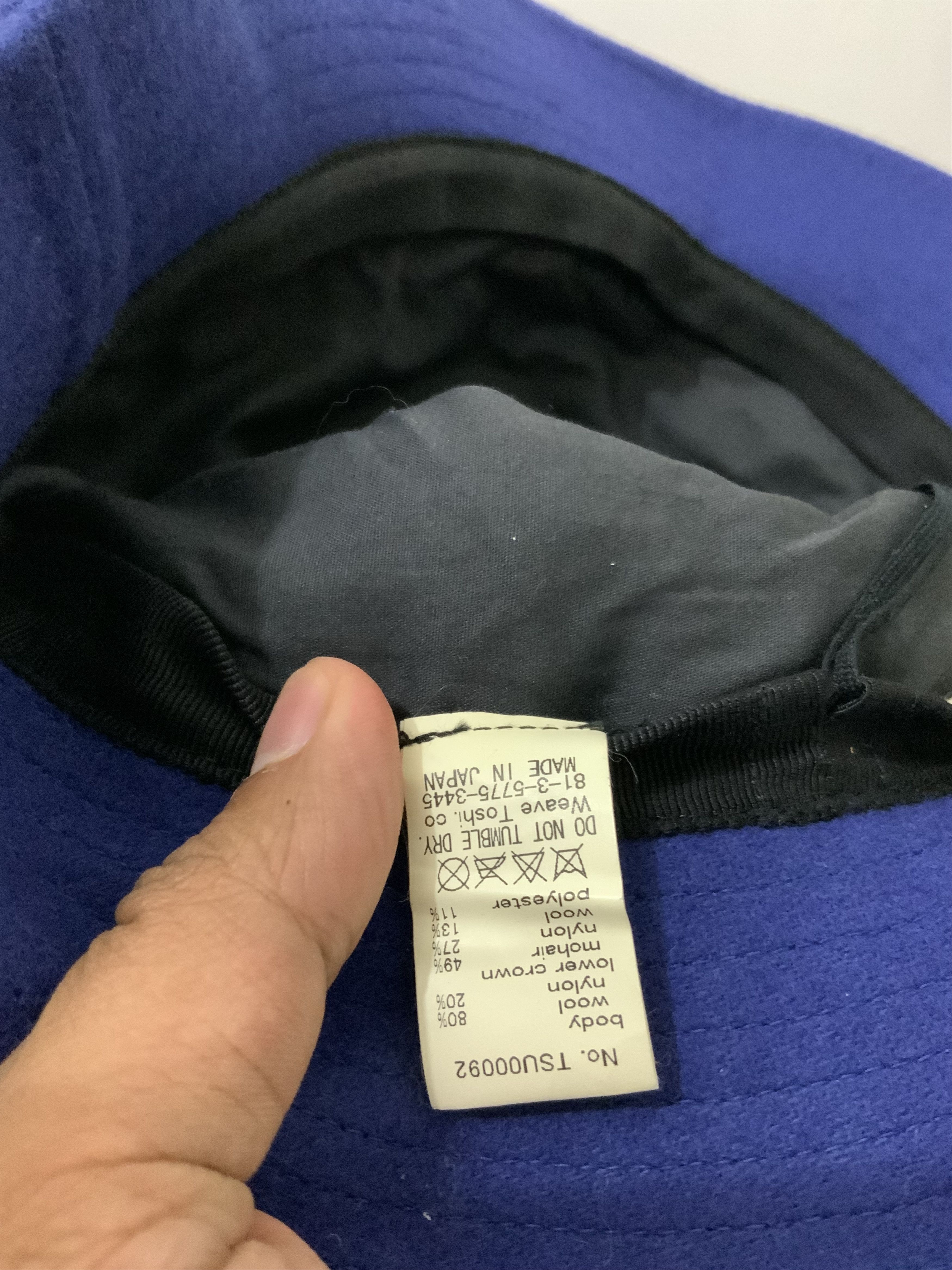 CA4LA Ca4la Indigo Japan Made Indigo Bucket Hat Size ONE SIZE - 14 Thumbnail