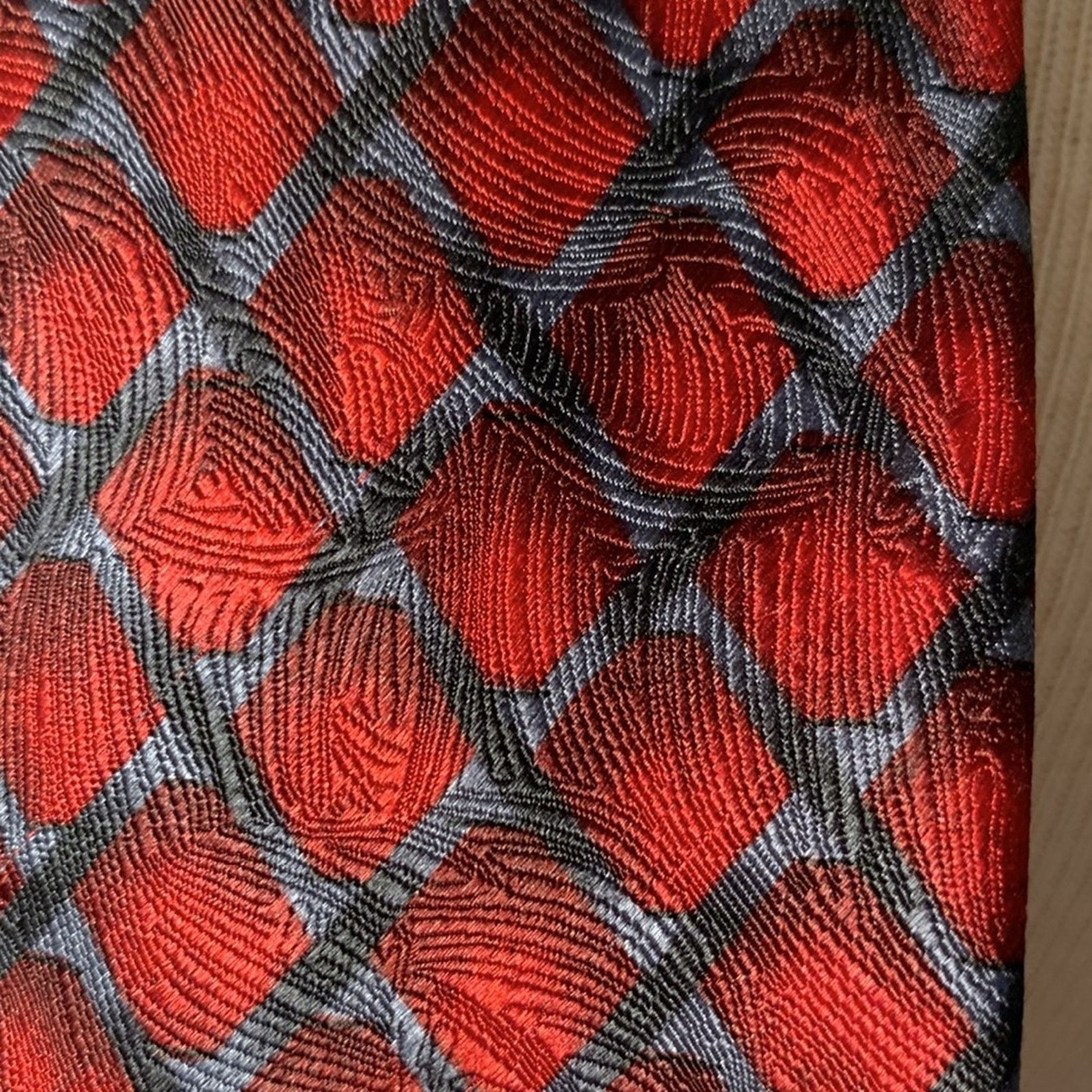 Grateful Dead Grateful Dead abstract modern print silk necktie Size ONE SIZE - 3 Thumbnail