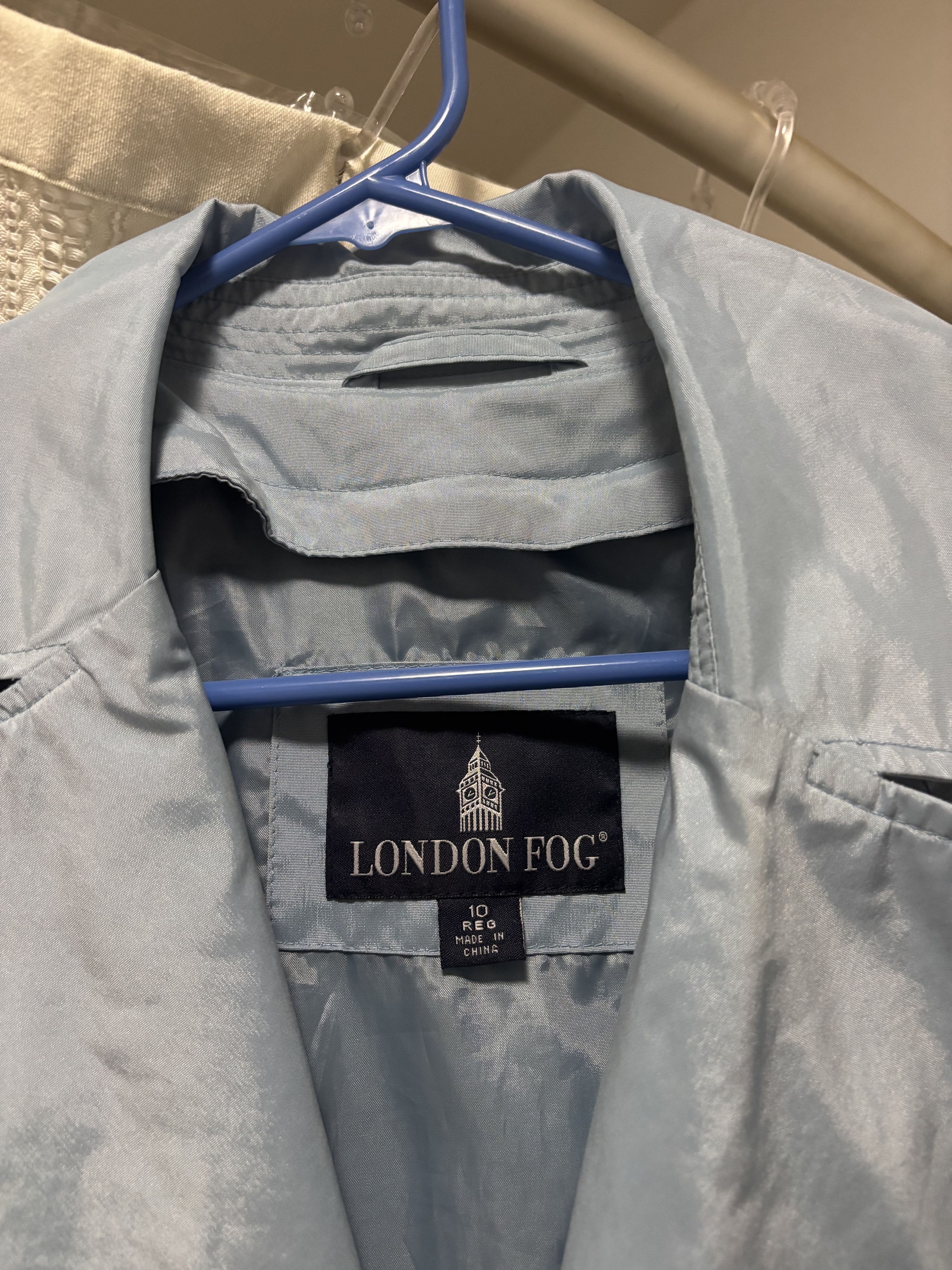 London Fog Vintage London Fog Double-Breasted Long Trench Coat w/ Belt Size L / US 10 / IT 46 - 6 Thumbnail