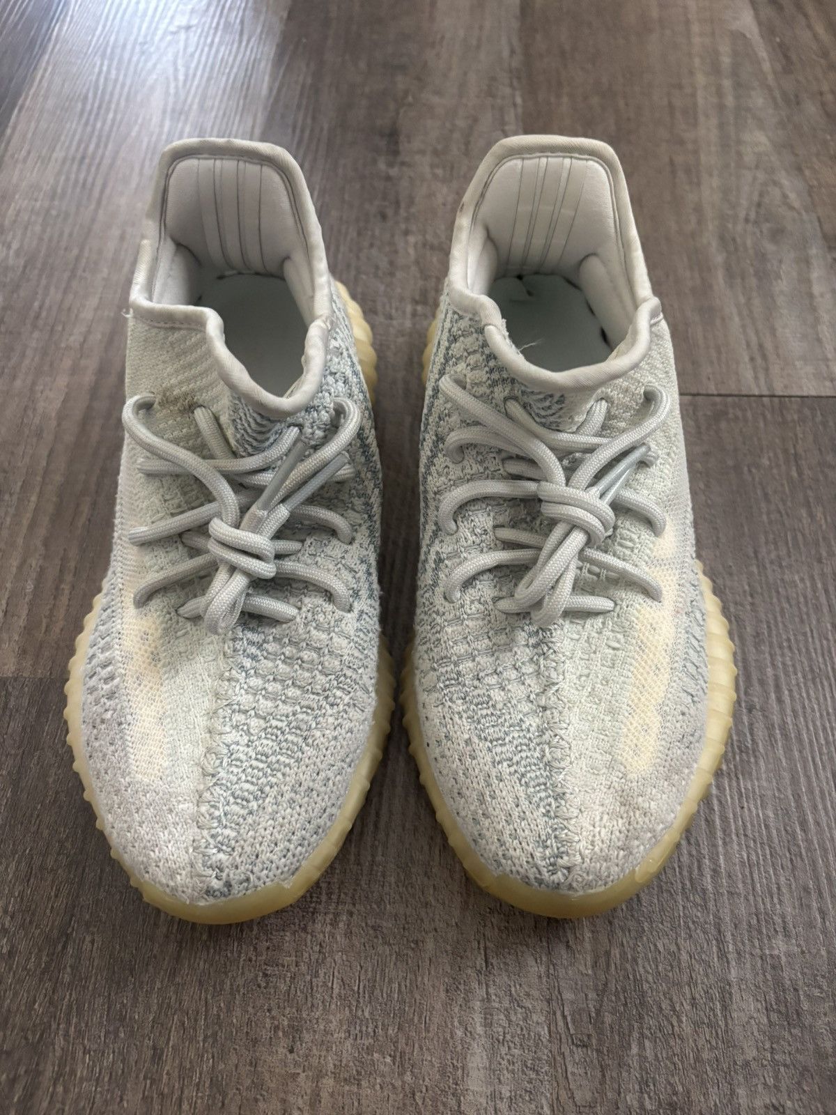 Yeezy Adidas Yeezy Boost 350 v2 ‘Cloud White Reflective’ FW5317 Size US 7.5 / IT 37.5 - 4 Thumbnail