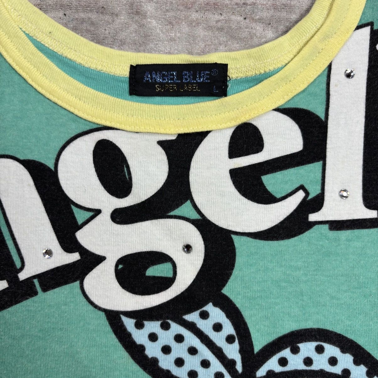 Hysteric Glamour 2000s Angel Blue - Printed Tank Top Size M / US 6-8 / IT 42-44 - 4 Thumbnail
