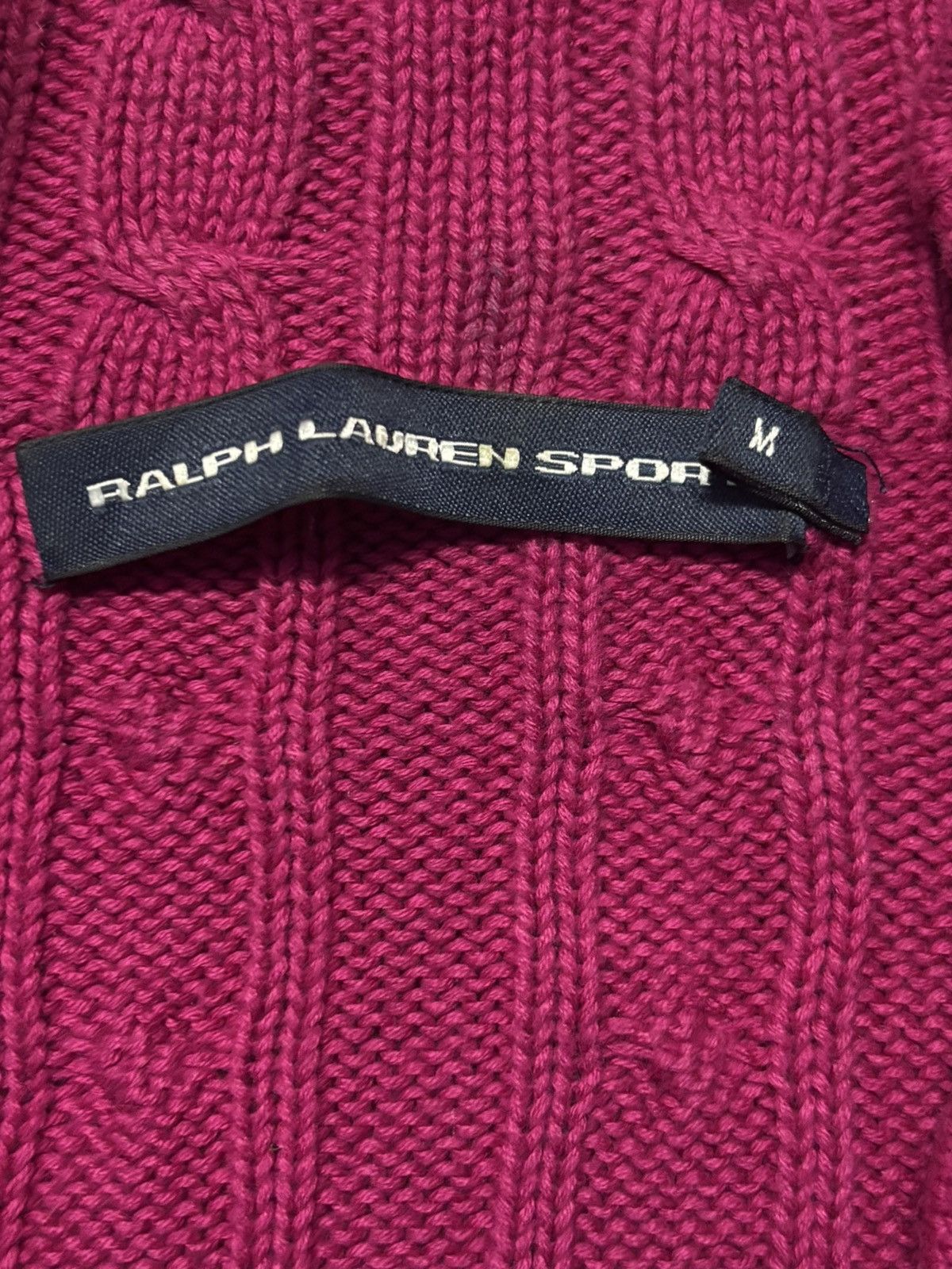 Ralph Lauren Sport Ralph lauren cableknit jacket Size M / US 6-8 / IT 42-44 - 4 Thumbnail