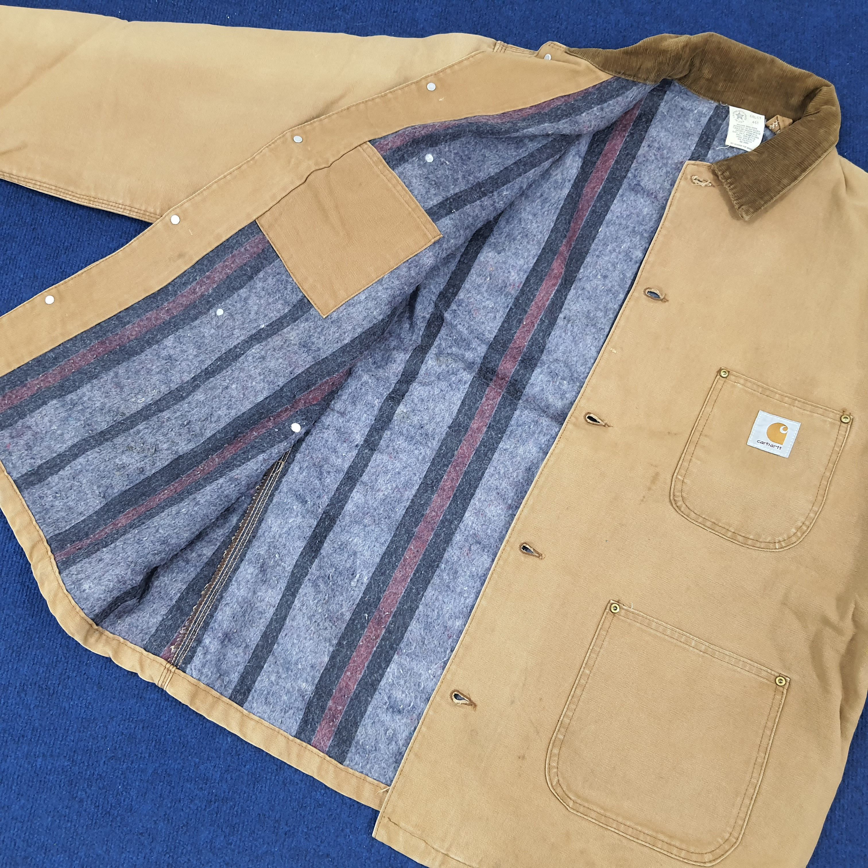Carhartt × Vintage Vintage Carhartt Detroit Workwear Heavy Jacket Size US XXL / EU 58 / 5 - 7 Thumbnail