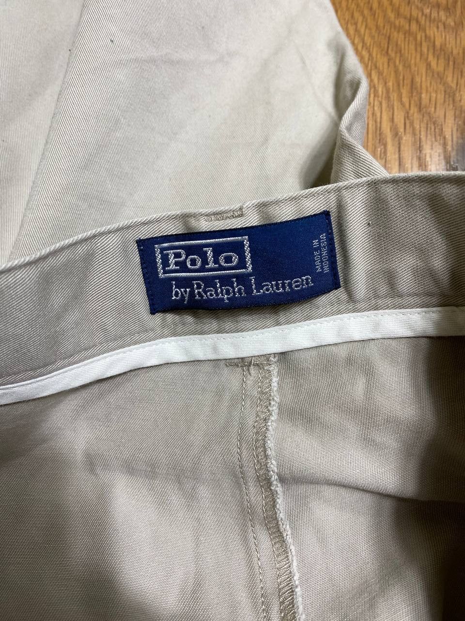 Polo Ralph Lauren Polo Ralph Lauren Cargo Shorts Mens 50 Cream Chino Outdoor Size US 34 / EU 50 - 5 Thumbnail