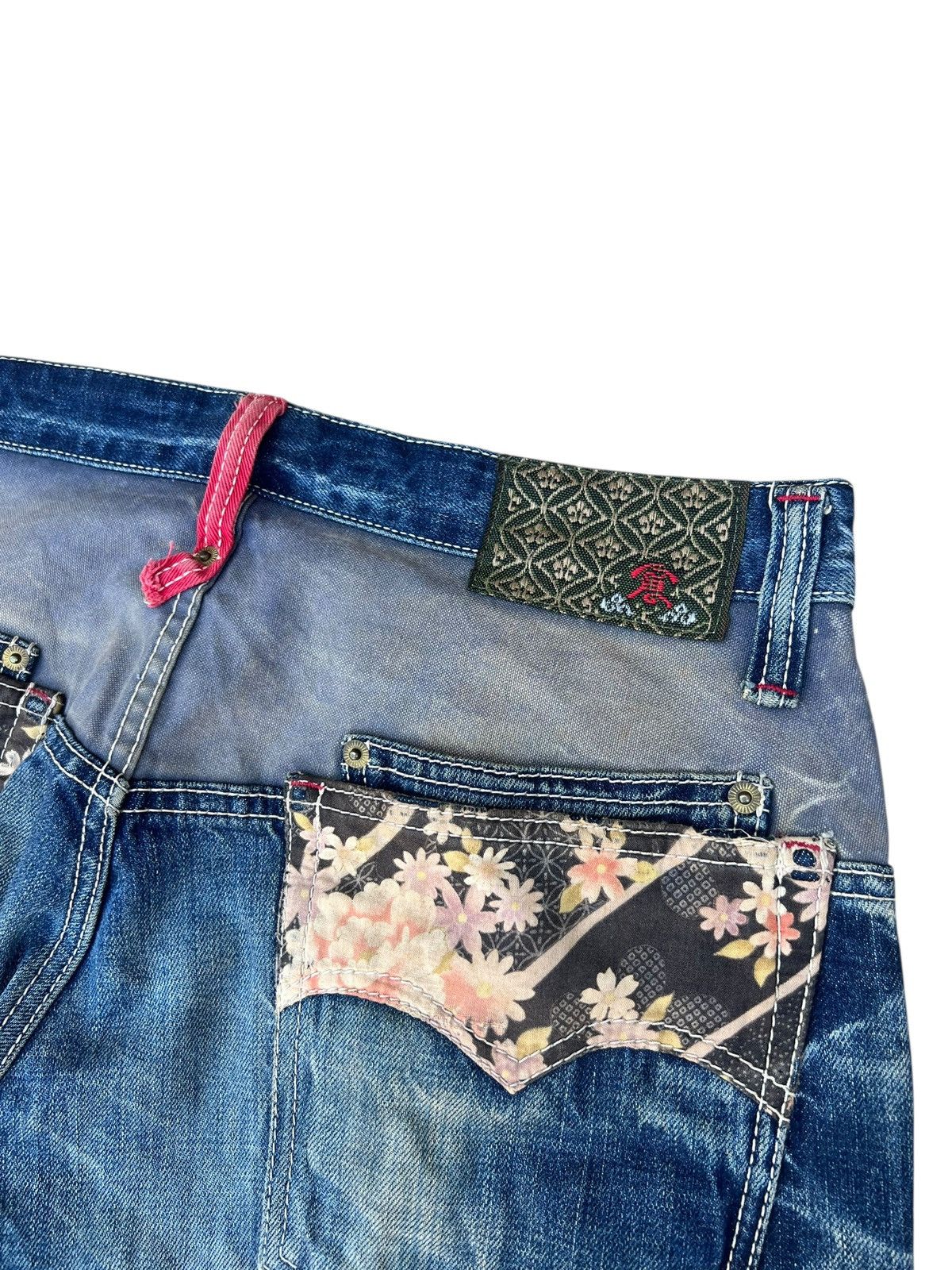 Eternal ETERNAL Japan Aging Distressed Mud Denim Hybrid Jeans Size US 32 / EU 48 - 19 Thumbnail
