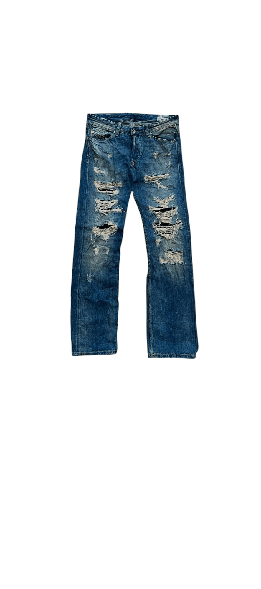 Diesel Vintage diesel ripped jeans Size US 33 - 1 Thumbnail