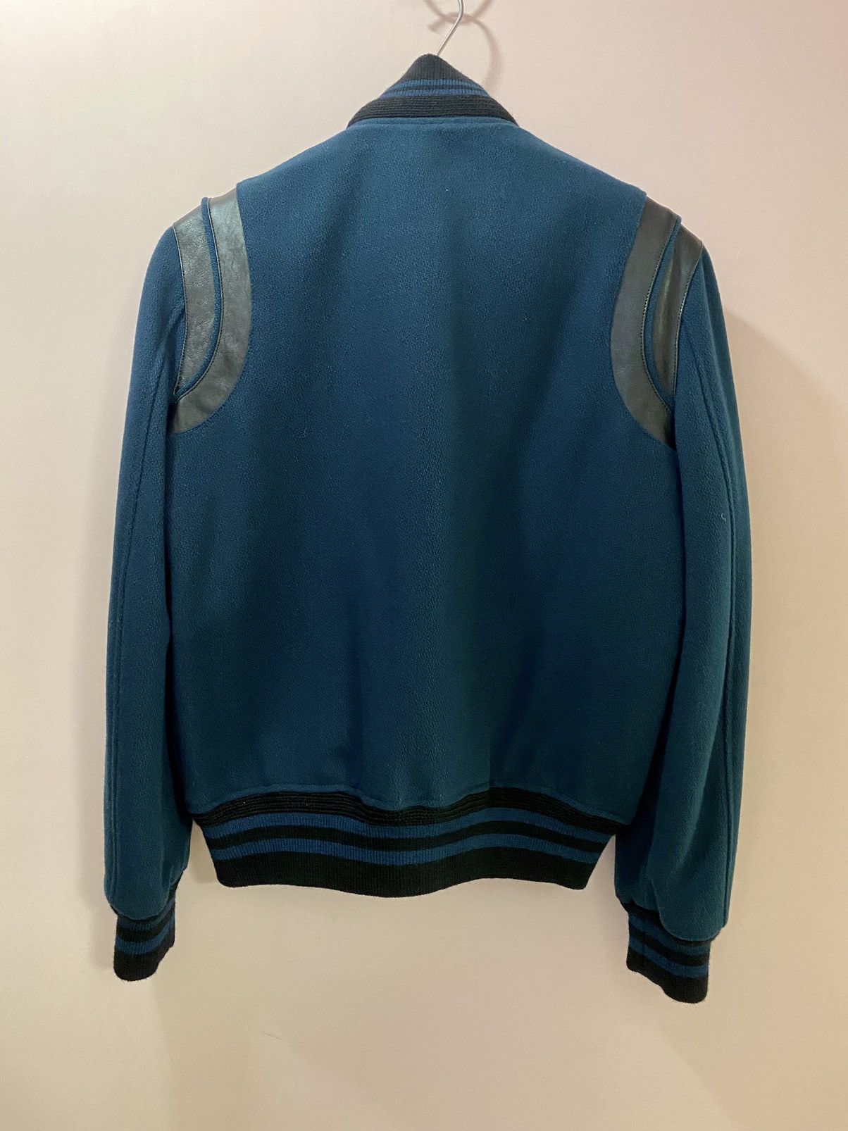 Saint Laurent Paris Saint Laurent green teddy bomber jacket 44 Size US S / EU 44-46 / 1 - 4 Thumbnail