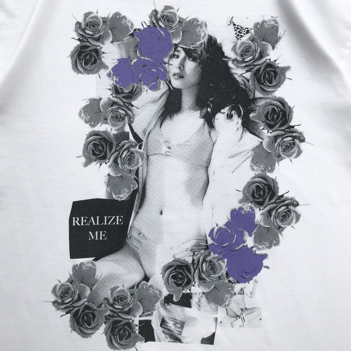 POP MAGAZINE 2000's Montage - Aya Kawasaki " Realize Me " T-Shirt Size US M / EU 48-50 / 2 - 5 Thumbnail