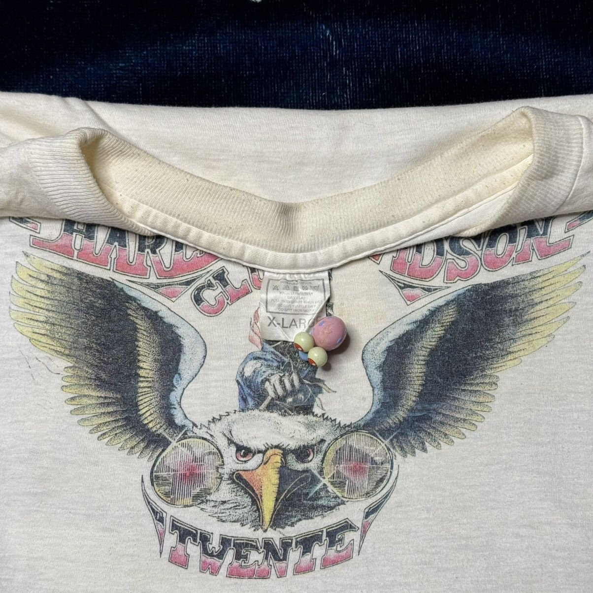 Vintage 90's Harley Davidson Size US XL / EU 56 / 4 - 3 Thumbnail