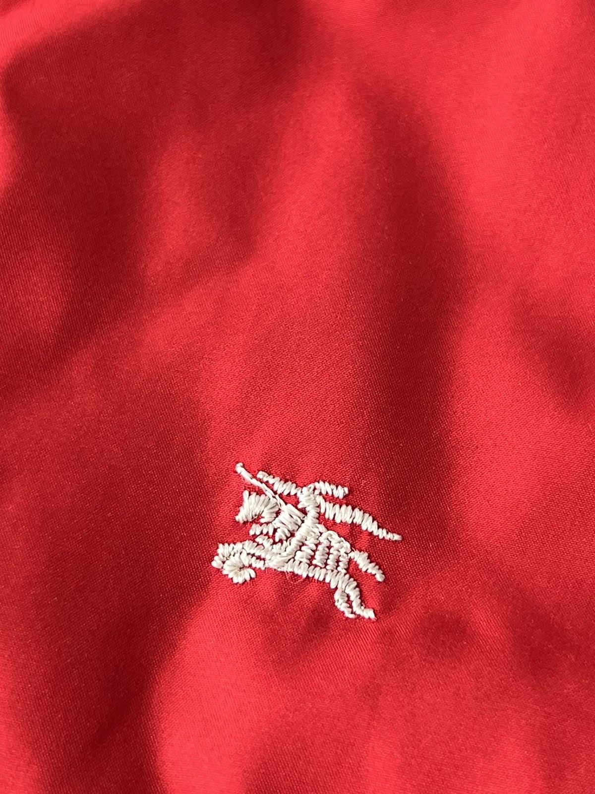 Burberry × Vintage ‼️VINTAGE BURBERRY FULL CELL RED WARM WINTER JACKET‼️ Size M / US 6-8 / IT 42-44 - 22 Thumbnail