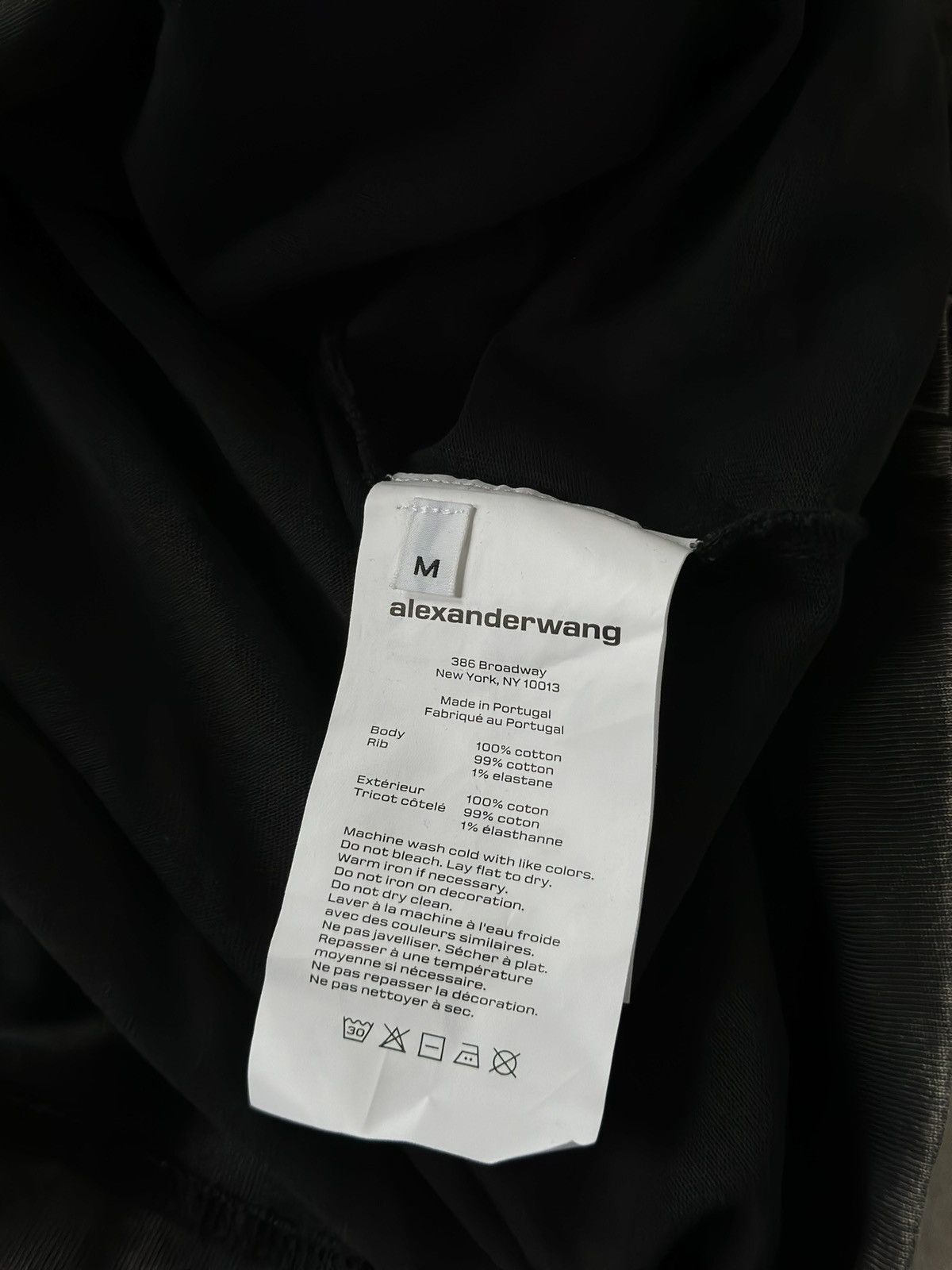 Alexander Wang Alexanderwang Washed Long-sleeve T-shirt Size US M / EU 48-50 / 2 - 4 Thumbnail