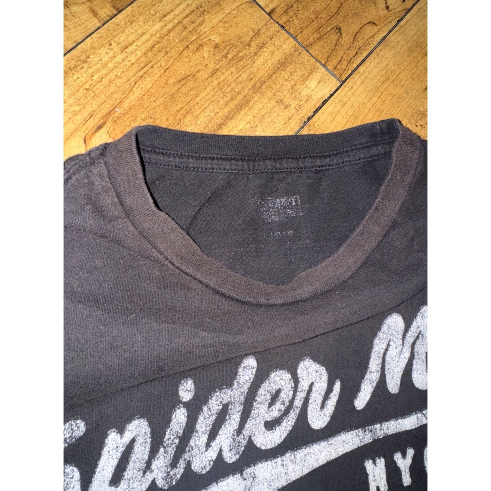 Vintage Marvel Amazing Spider Man T-Shirt Men Large Black 21x26 Regular Size L Black Shirt Size US L / EU 52-54 / 3 - 4 Thumbnail