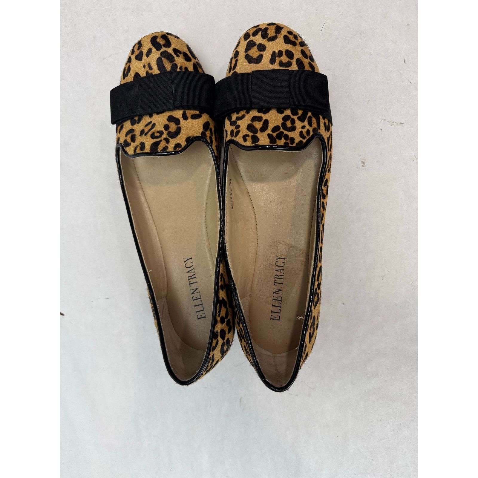 Ellen Tracy Vtg Cow Hair Ellen Tracy Leopard Ballet Flat Bethesda 6.5 Size US 6.5 / IT 36.5 - 4 Thumbnail