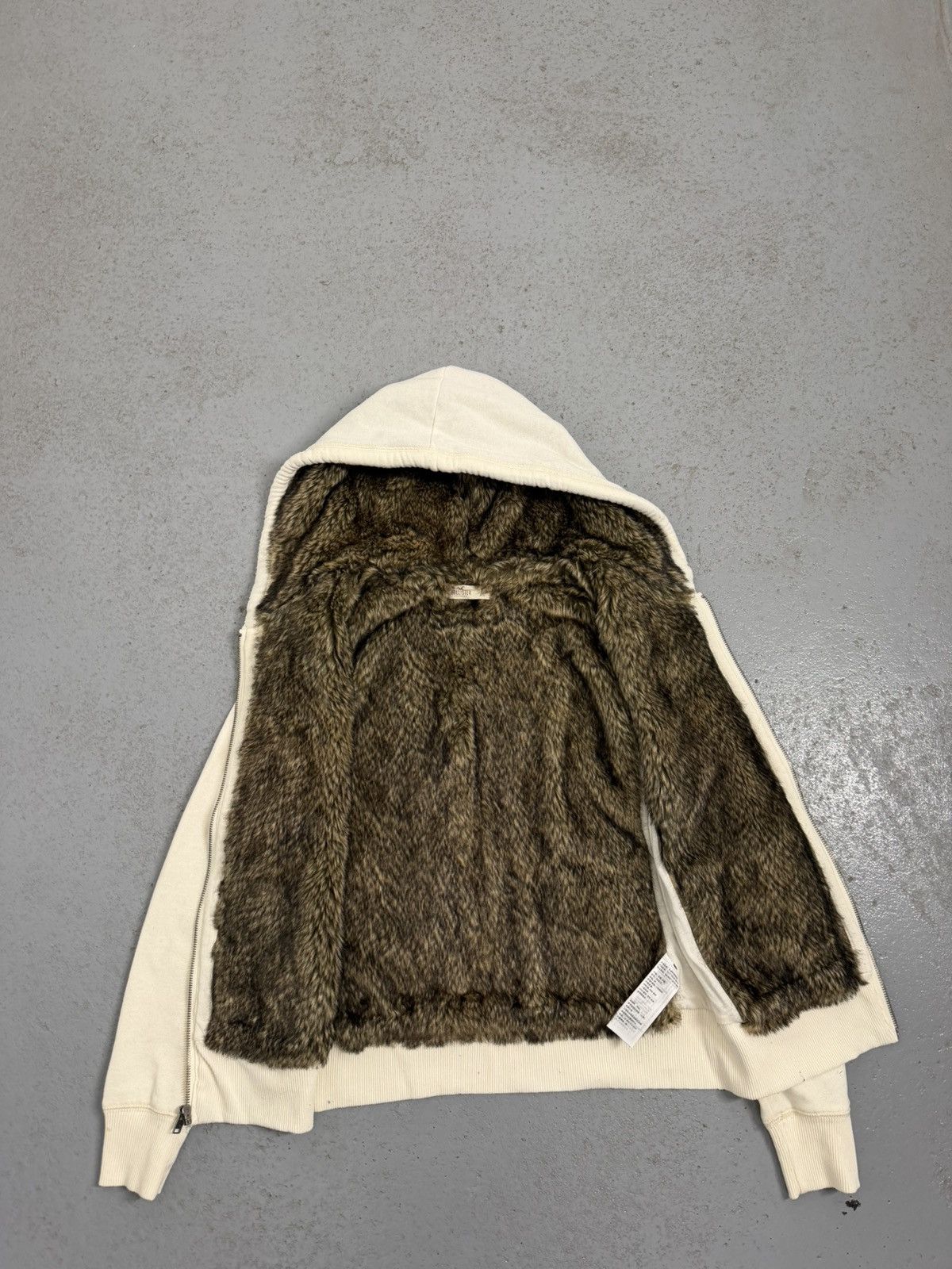 Hollister Streetwear Hollister Fur Y2K Streetwear Zip Hoodie Size M / US 6-8 / IT 42-44 - 8 Thumbnail