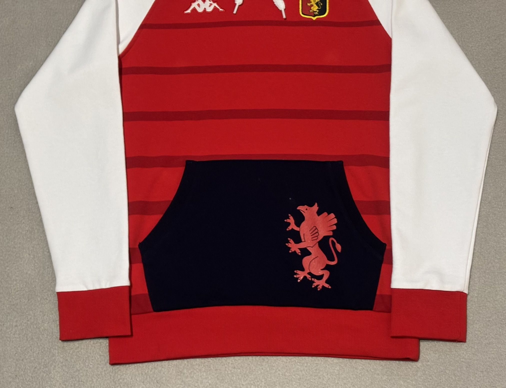 Kappa Genoa CFC 2021/2022 Kappa Hoodie Size L Size L / US 10 / IT 46 - 5 Thumbnail