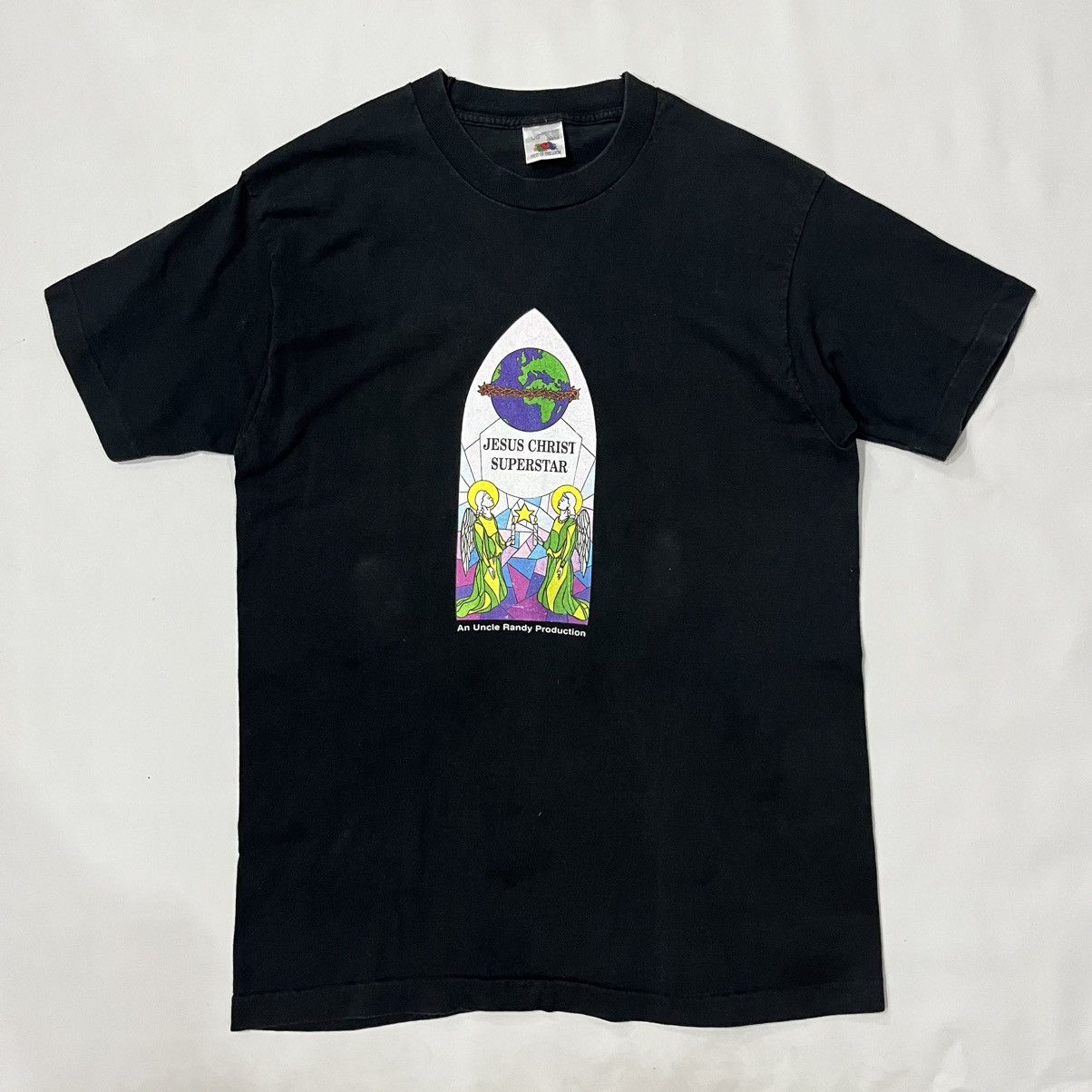 Vintage Vintage 90s Y2K Jesus Graphic Tee FOTL RARE Size US L / EU 52-54 / 3 - 2 Thumbnail