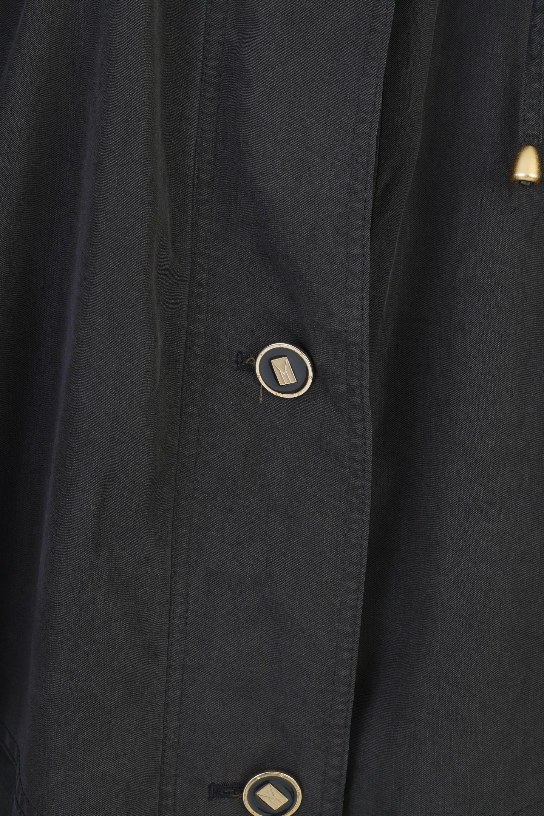 Vintage Laura Lebek Women 8 M Jacket Full Zipper Charcoal 4479 Size M / US 6-8 / IT 42-44 - 4 Thumbnail