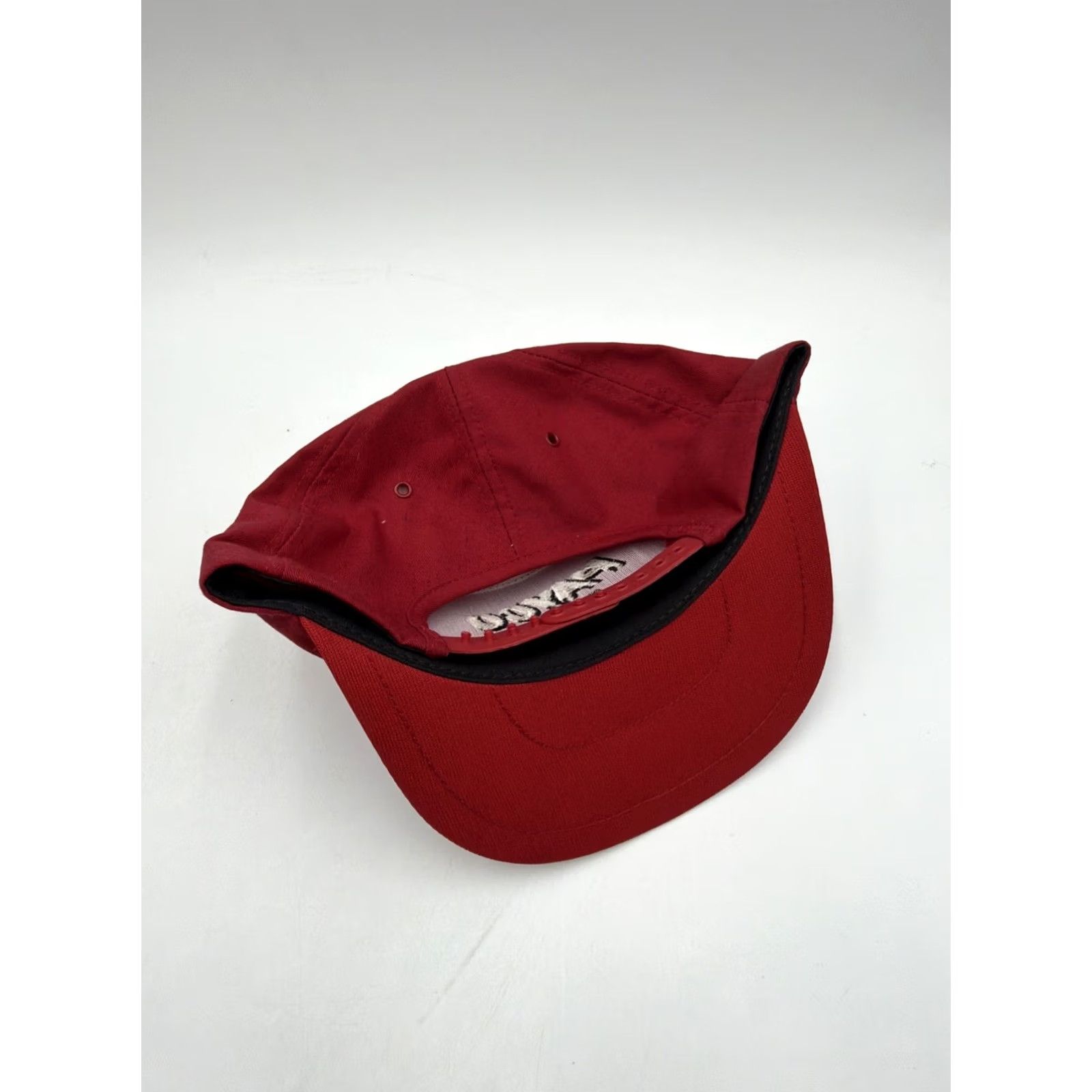 Vintage VINTAGE Payco Seeds 80s Hat Snapback Trucker Farmer Red Cap Rare Find Hats Adjustable Red Cotton Trucker 1980s Kap King Mens Size ONE SIZE - 4 Thumbnail