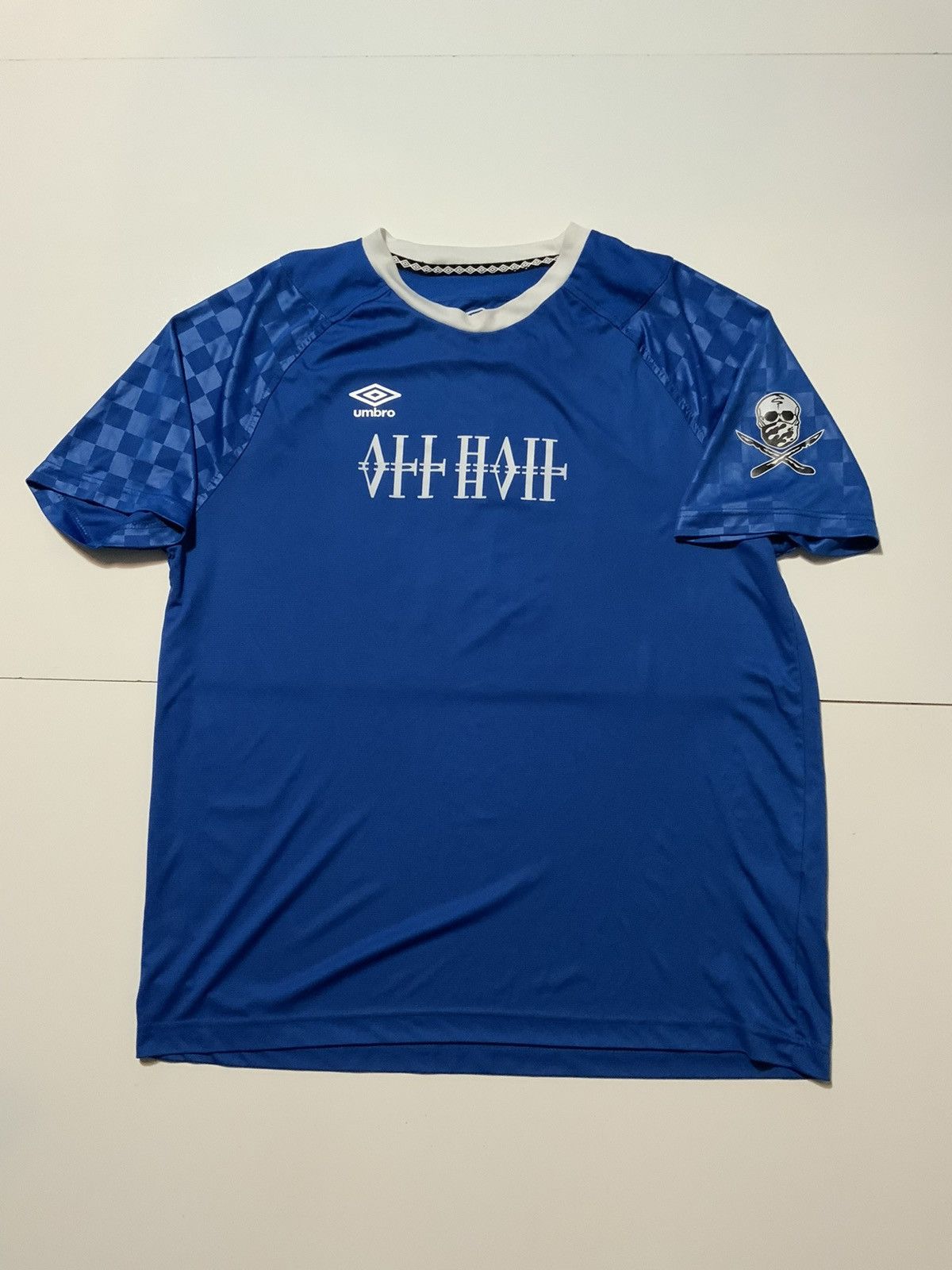 The Shoe Surgeon × Umbro Umbro The Shoe Surgeon All Hail Skull Soccer Football Jersey Size US XL / EU 56 / 4 - 1 Thumbnail