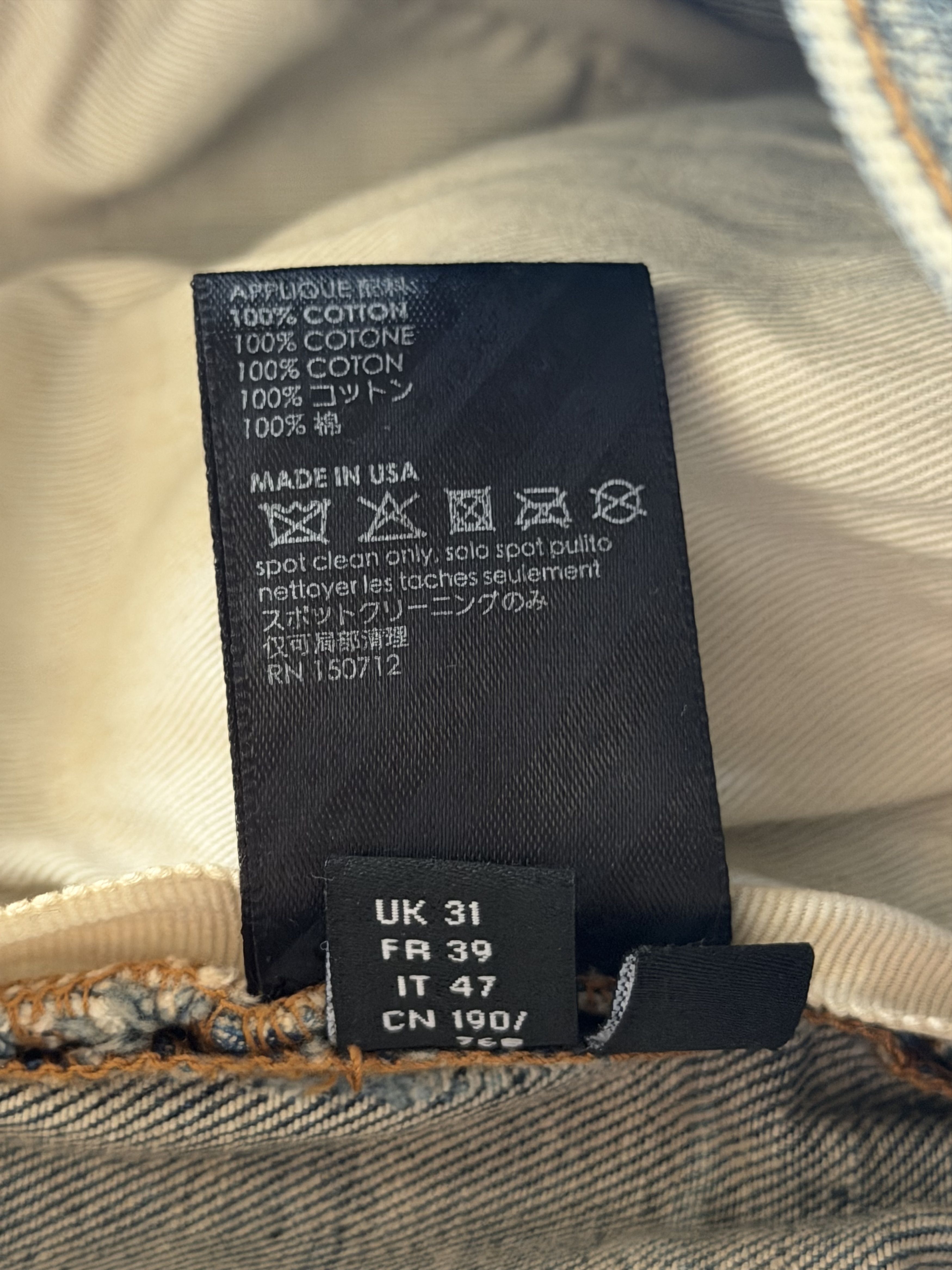 Amiri Amiri Bandana Jacquard MX1 Size US 31 - 5 Thumbnail