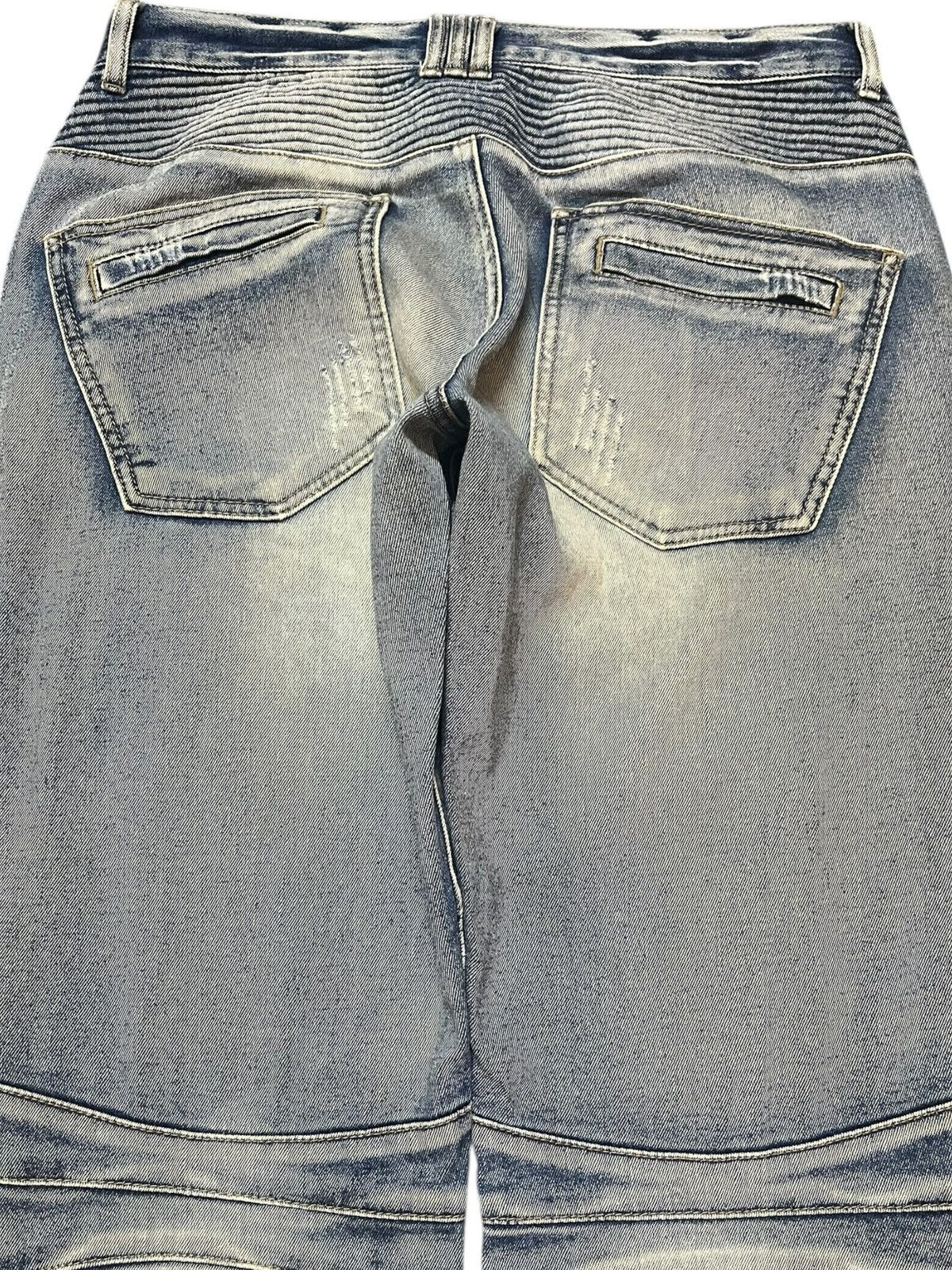 In The Attic Vintage In The Attic Biker Knee Pad Cargo Denim Size US 32 / EU 48 - 8 Thumbnail