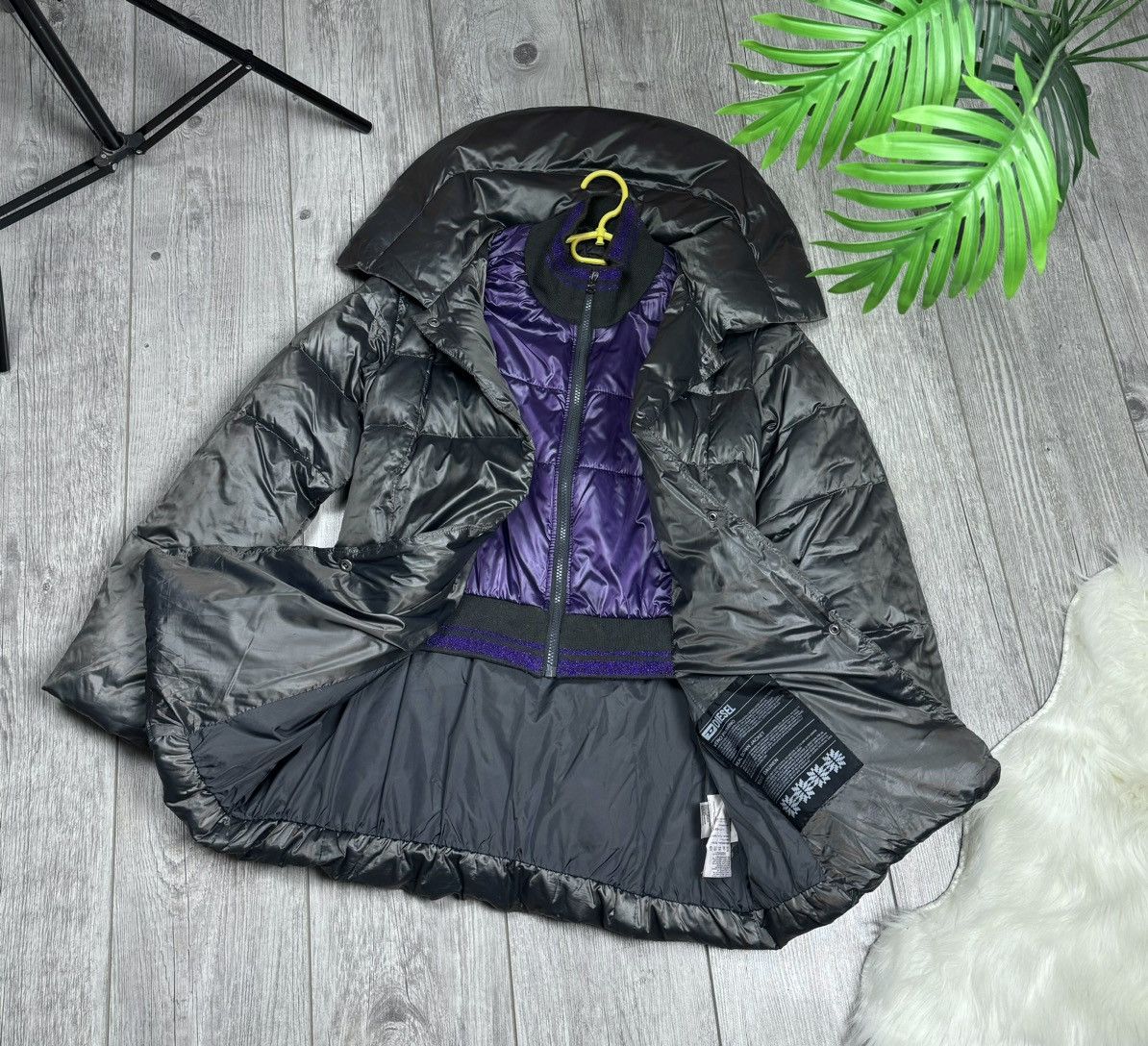 Diesel DIESEL DOWN JACKET WOMAN STYLE RICK OWENS Size XL / US 12-14 / IT 48-50 - 24 Thumbnail