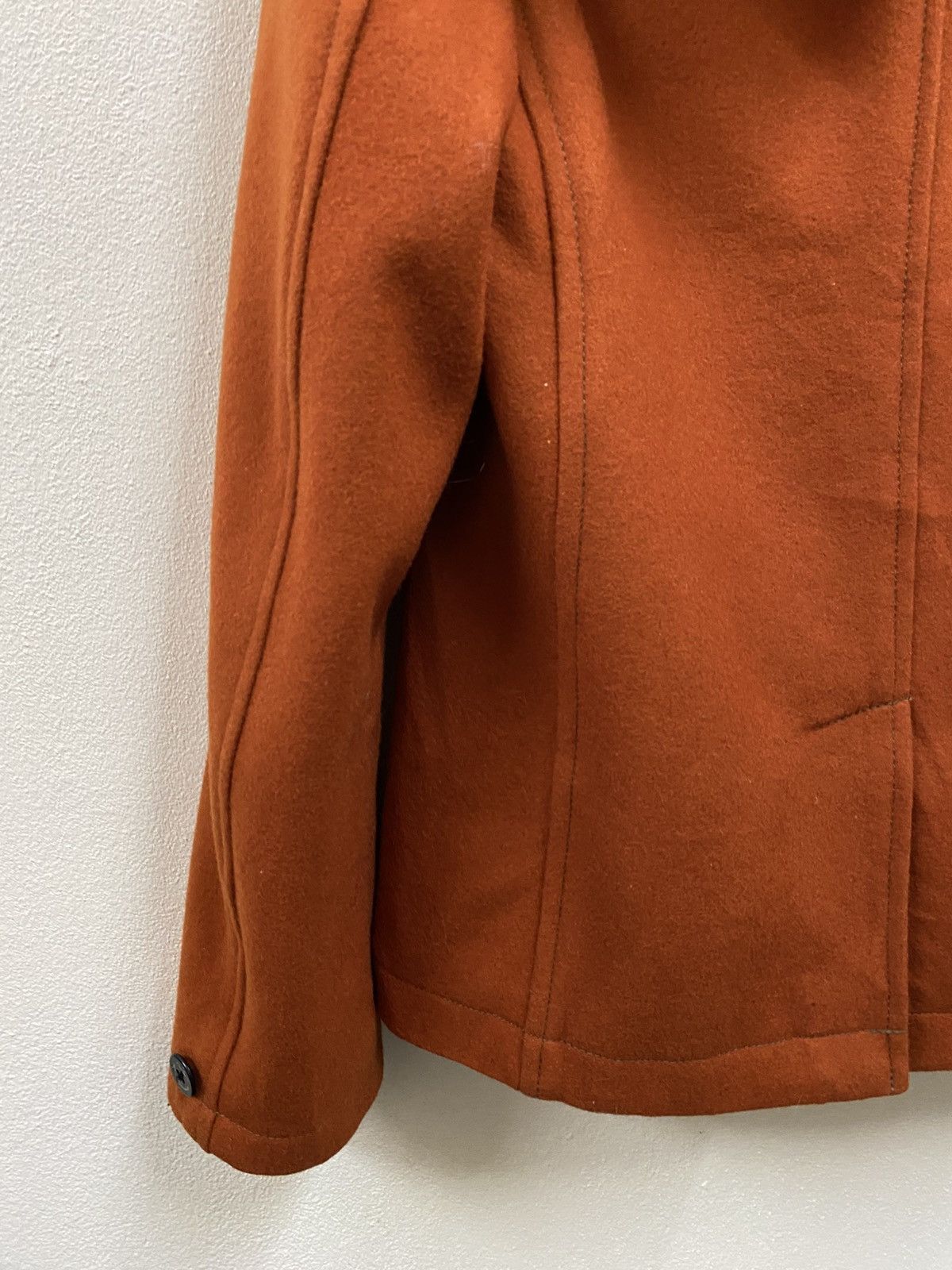 Issey Miyake Frabois Wool Duffle Coat Jacket Hoodie Size M / US 6-8 / IT 42-44 - 9 Thumbnail