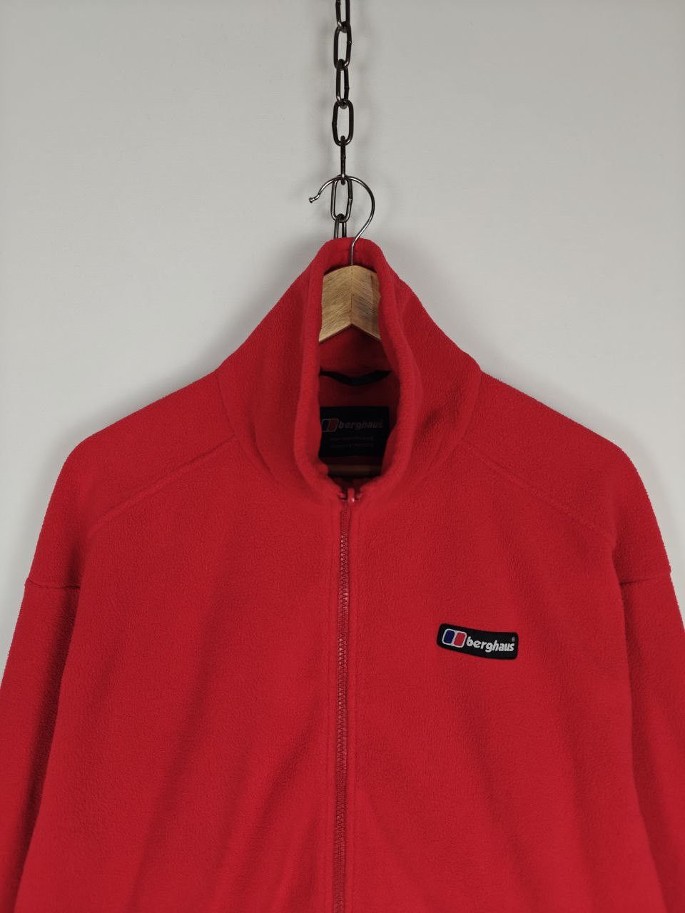 Berghaus Berghaus Fleece Jacket Zip Red size M Size US M / EU 48-50 / 2 - 2 Thumbnail