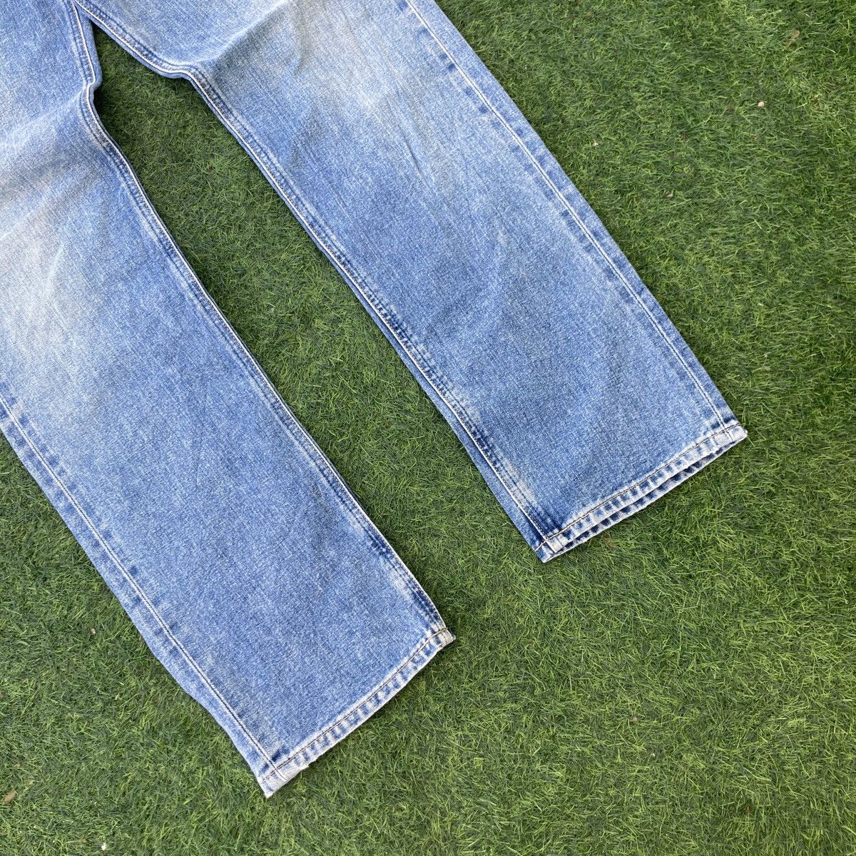 Lee VINTAGE LEE RIDER LEFT HAND DENIM SELVEDGE DISTRESSED JEANS Size US 29 - 6 Thumbnail