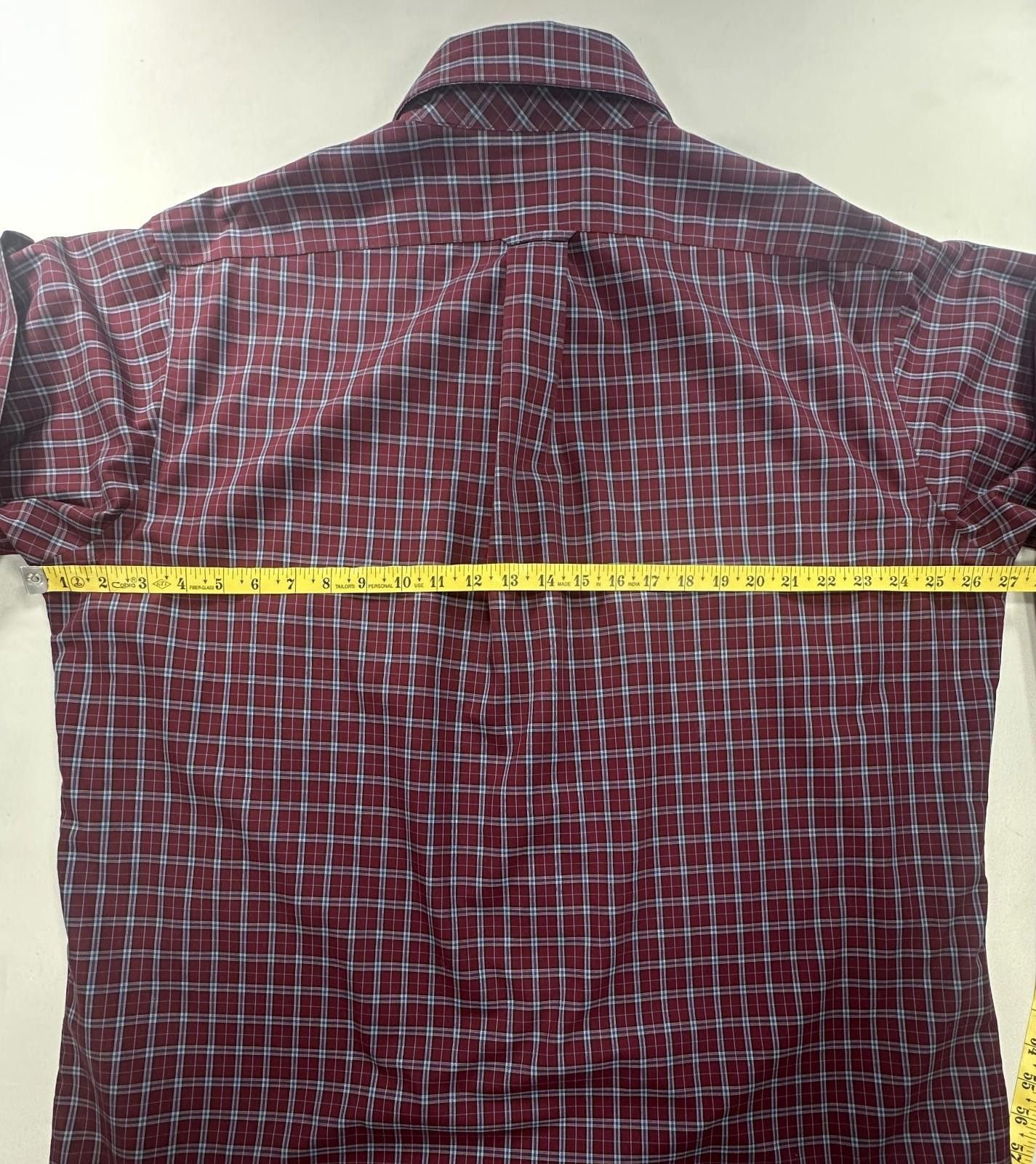 Other Berkley Jensen Wrinkle Free Plaid Button Up Oxford Red XL Size US XL / EU 56 / 4 - 5 Thumbnail