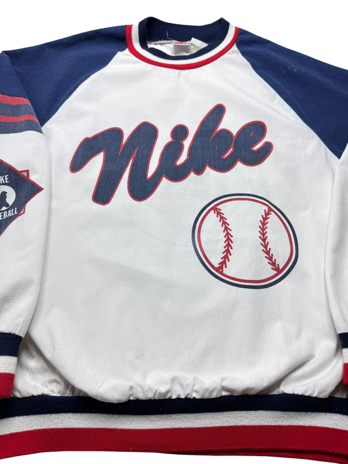 Nike Vintage Early 90’s Nike Baseball AllStars Sweater Size US M / EU 48-50 / 2 - 3 Thumbnail
