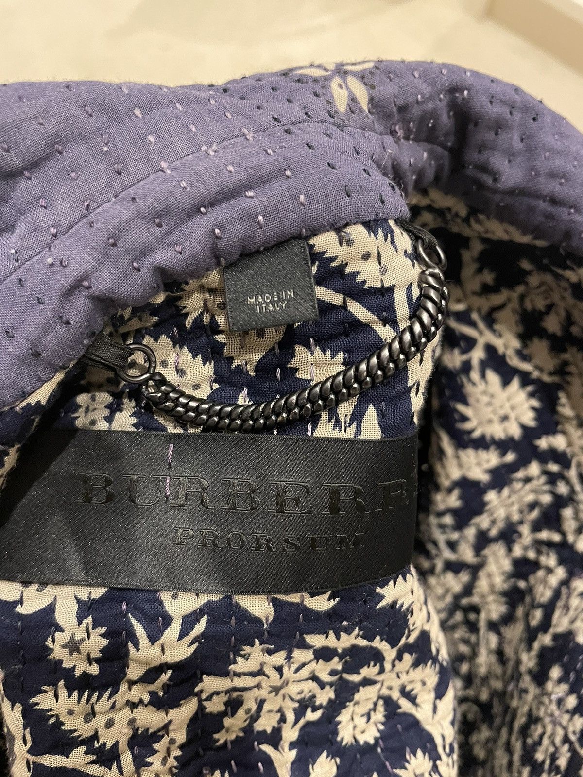 Burberry Prorsum 🔥RARE🔥 FW15 Burberry Prorsum Paisley Print Quilted Jacket Size US M / EU 48-50 / 2 - 10 Thumbnail