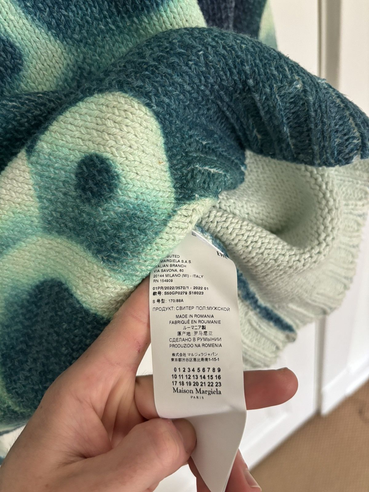 Maison Margiela Maison Margiela Flower Print Sweater Size US S / EU 44-46 / 1 - 6 Thumbnail