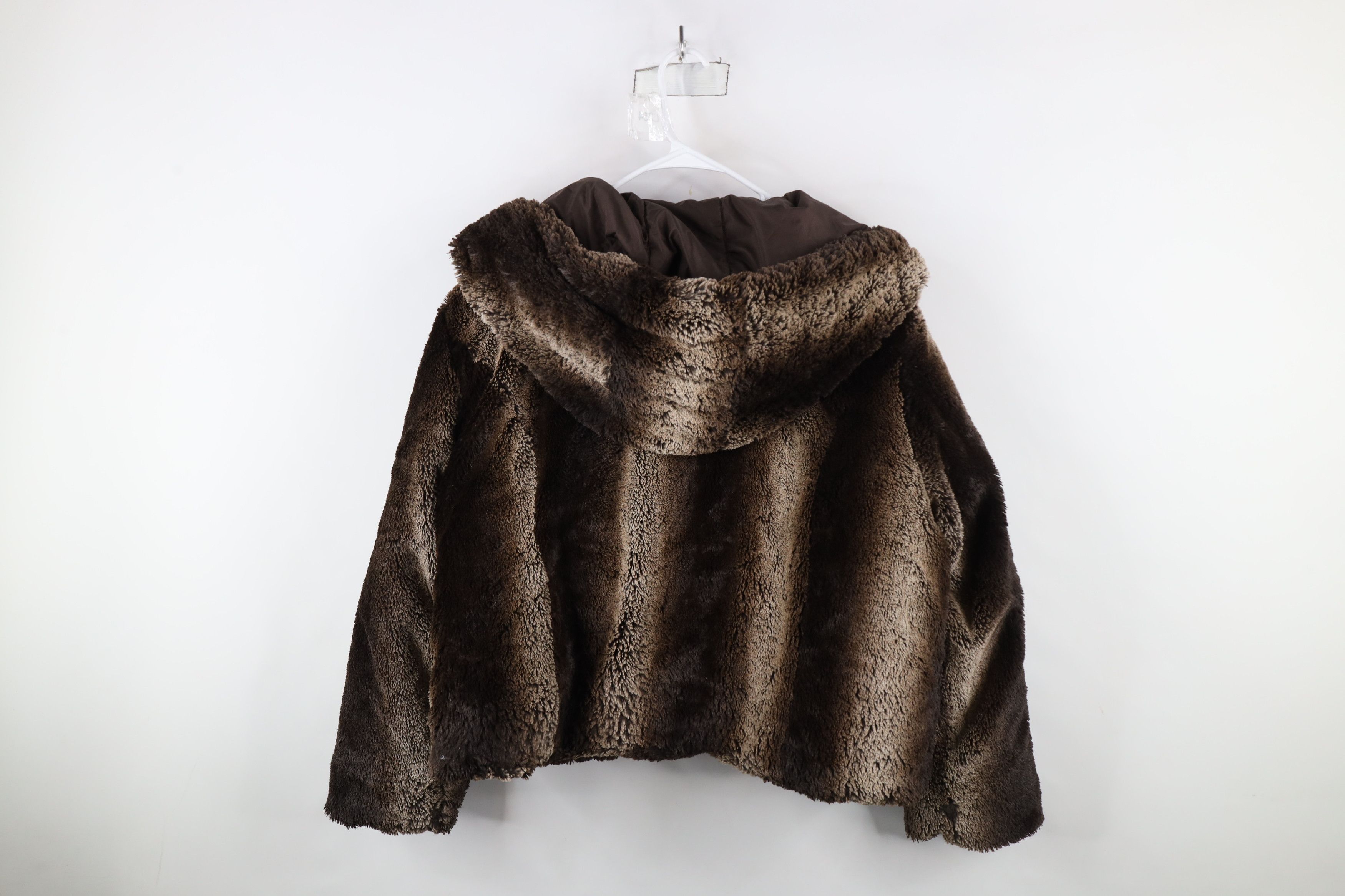 Vintage Vintage 90s Baby Phat Reversible Cropped Puffer Jacket Size XXL / US 16-18 / IT 52-54 - 17 Thumbnail