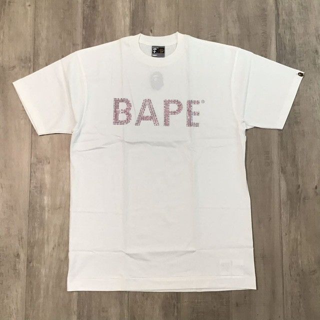 Bape × Nigo × Swarovski 🔥Men's Nonno prize🔥 Swarovski BAPE logo T-shirt APE NIGO Size US L / EU 52-54 / 3 - 2 Thumbnail