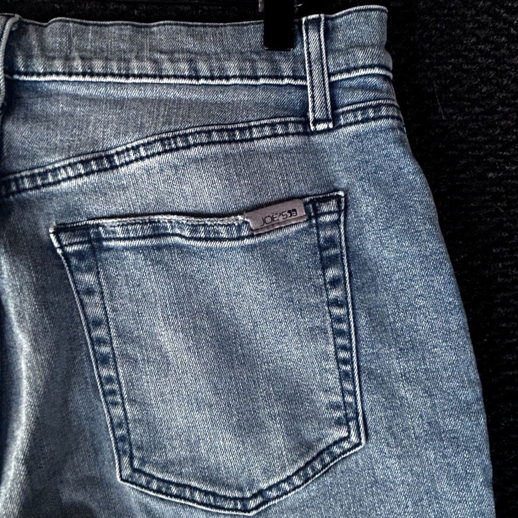 Vintage Joe's Jeans The OG Cara Women's Light Wash Straight Leg High Rise Jeans 32x28 Size 24" / US 00 / IT 34 - 5 Thumbnail