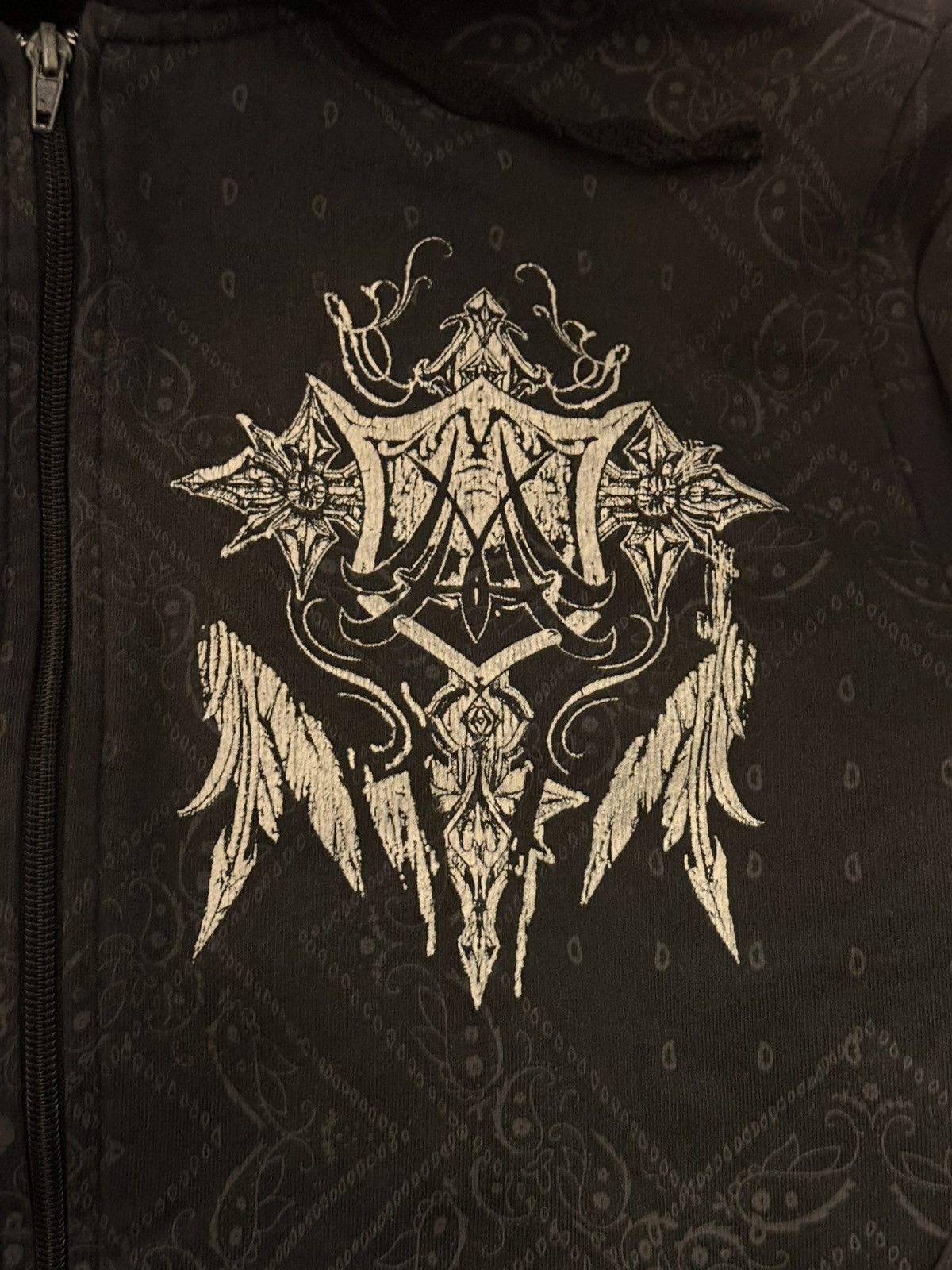 Affliction MMA ELITE VINTAGE HOODIE Size US M / EU 48-50 / 2 - 2 Thumbnail