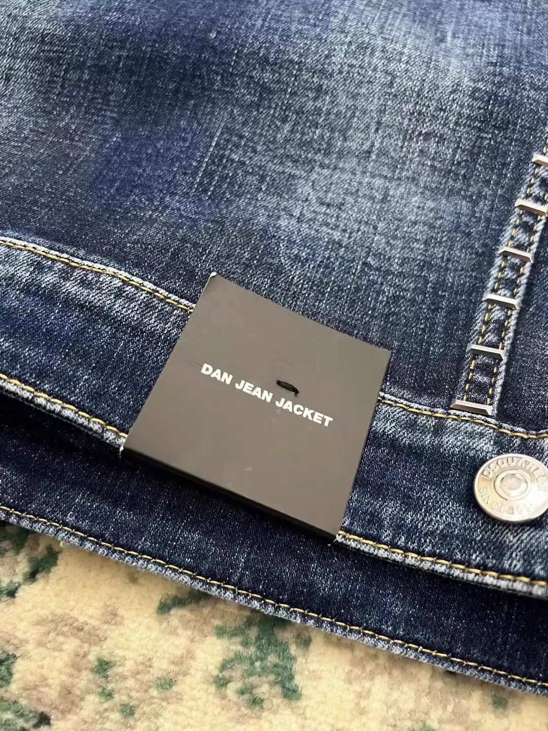Dsquared2 Dsquared2 DAN JEAN Slim Denim Jkt Metal Rips 46-52 Size US S / EU 44-46 / 1 - 7 Thumbnail