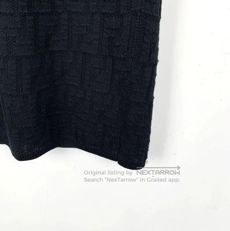Fendi Fendi Women's Black Midi Skirt Size S . Size 23" - 4 Thumbnail