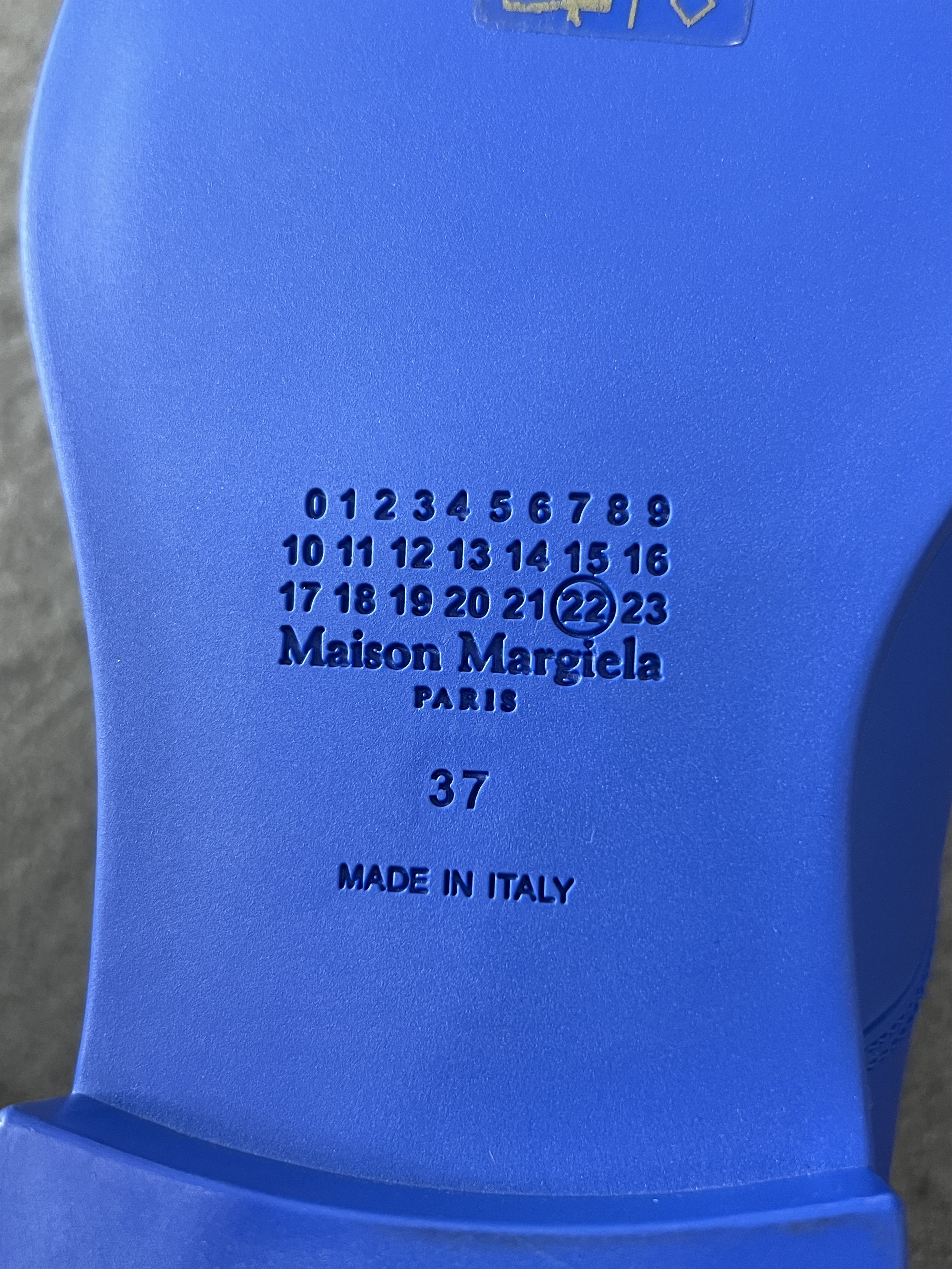 Maison Margiela Maison Margiela Tabi Lace Up Shoes Blue EU37 New Size US 7 / IT 37 - 10 Thumbnail