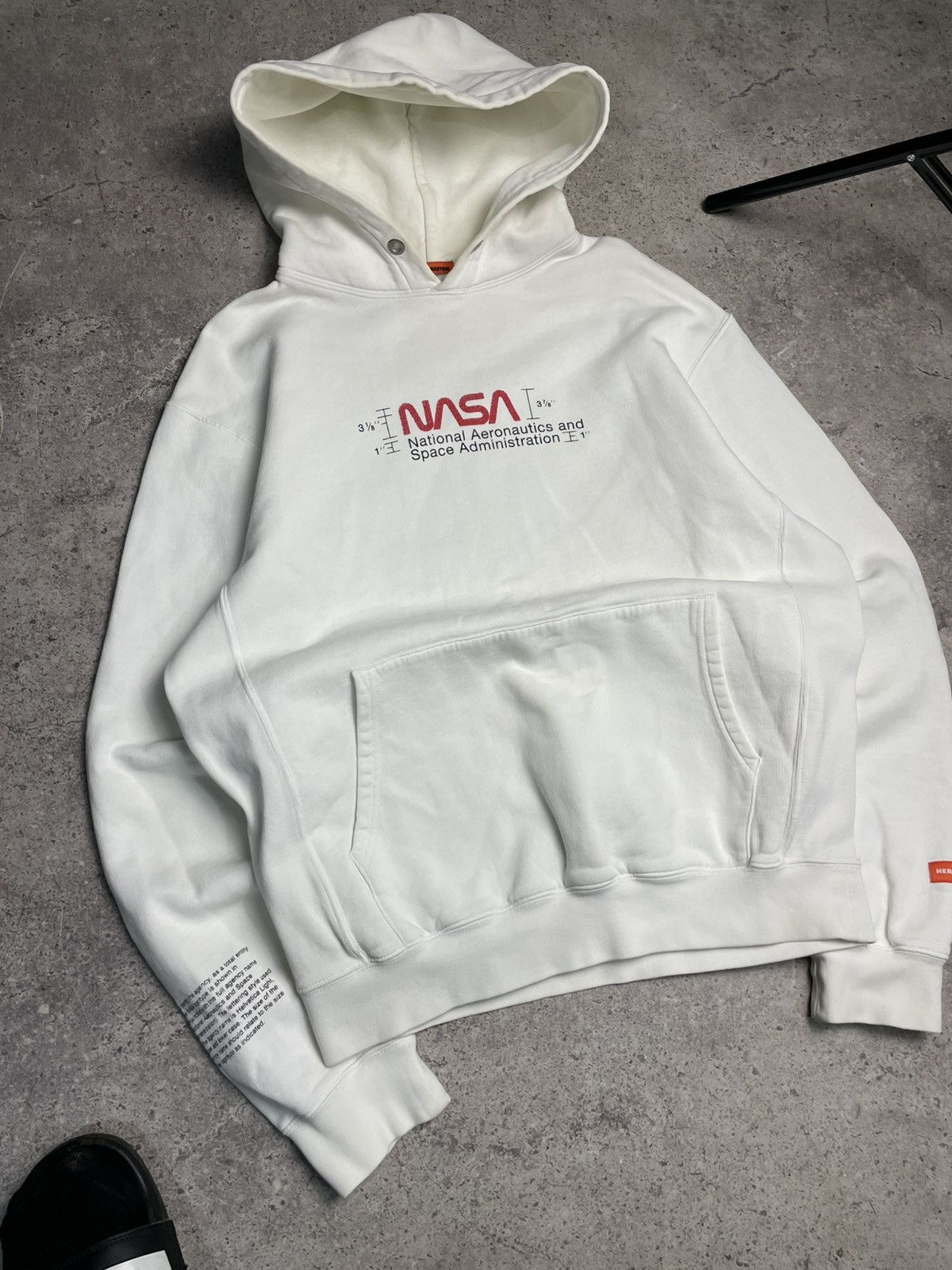Heron Preston Crazy Rare Heron Preston NASA Space hypebeast hoodie Size US S / EU 44-46 / 1 - 2 Thumbnail