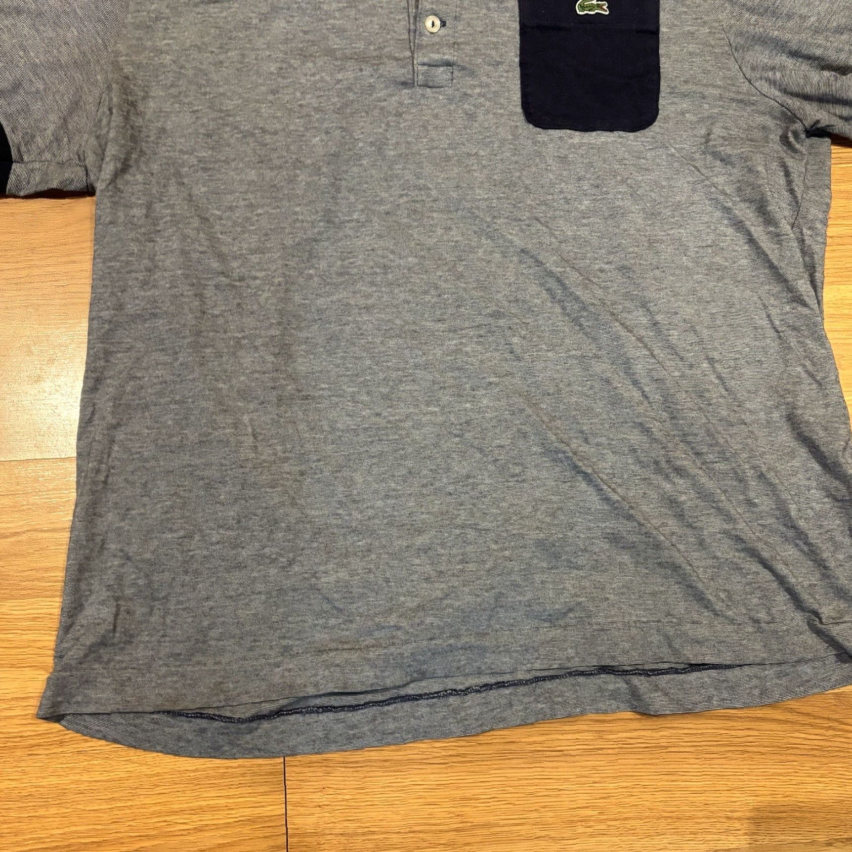 Lacoste Lacoste Regular Fit Polo Shirt Short Sleeve w/ Pocket Men’s Size 6 Gray Multicolor Logo Classic Size US S / EU 44-46 / 1 - 5 Thumbnail