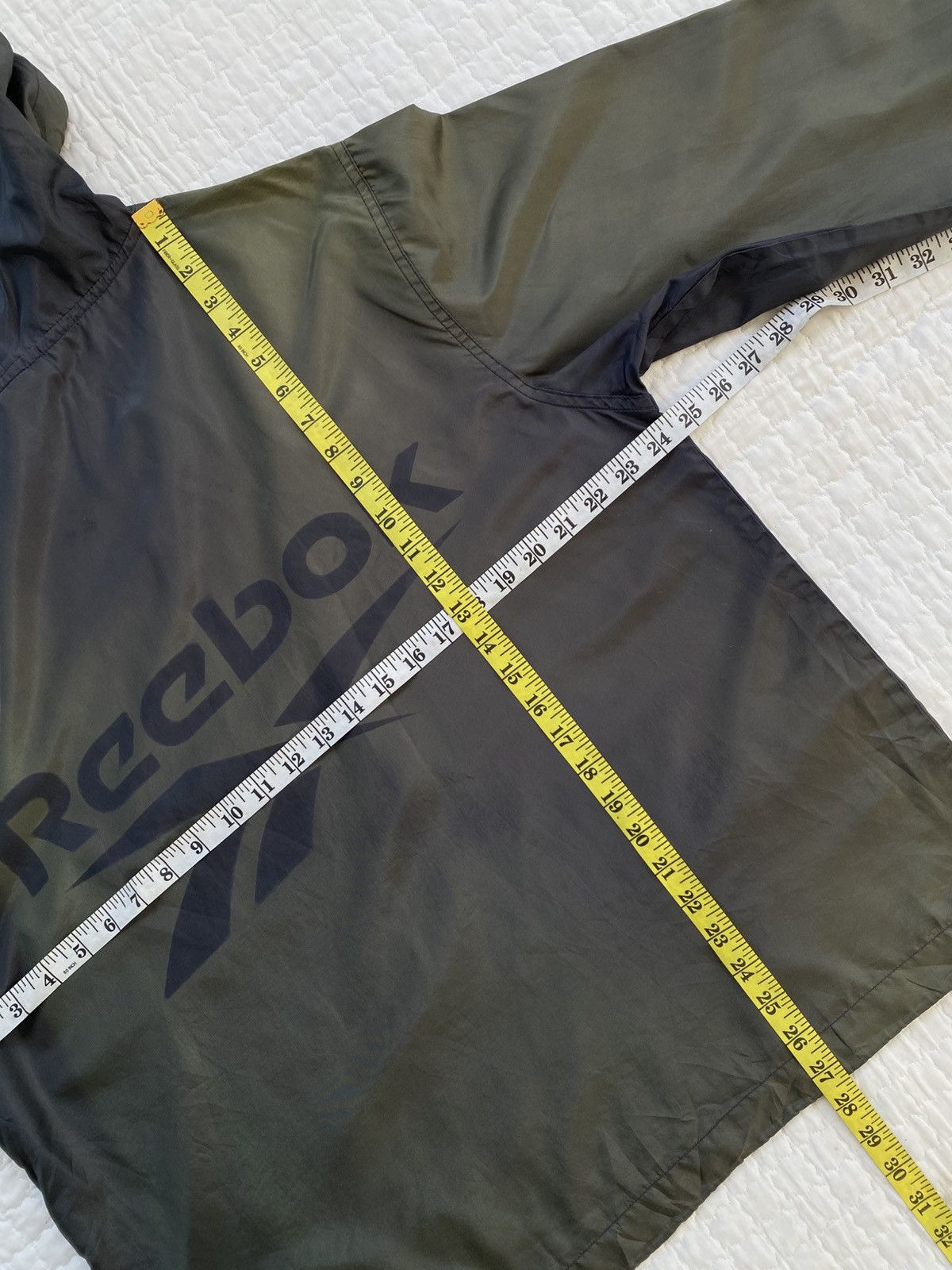 Reebok Vintage 90s Reebok Windbreaker– One of a Kind Fade Size US XL / EU 56 / 4 - 7 Thumbnail