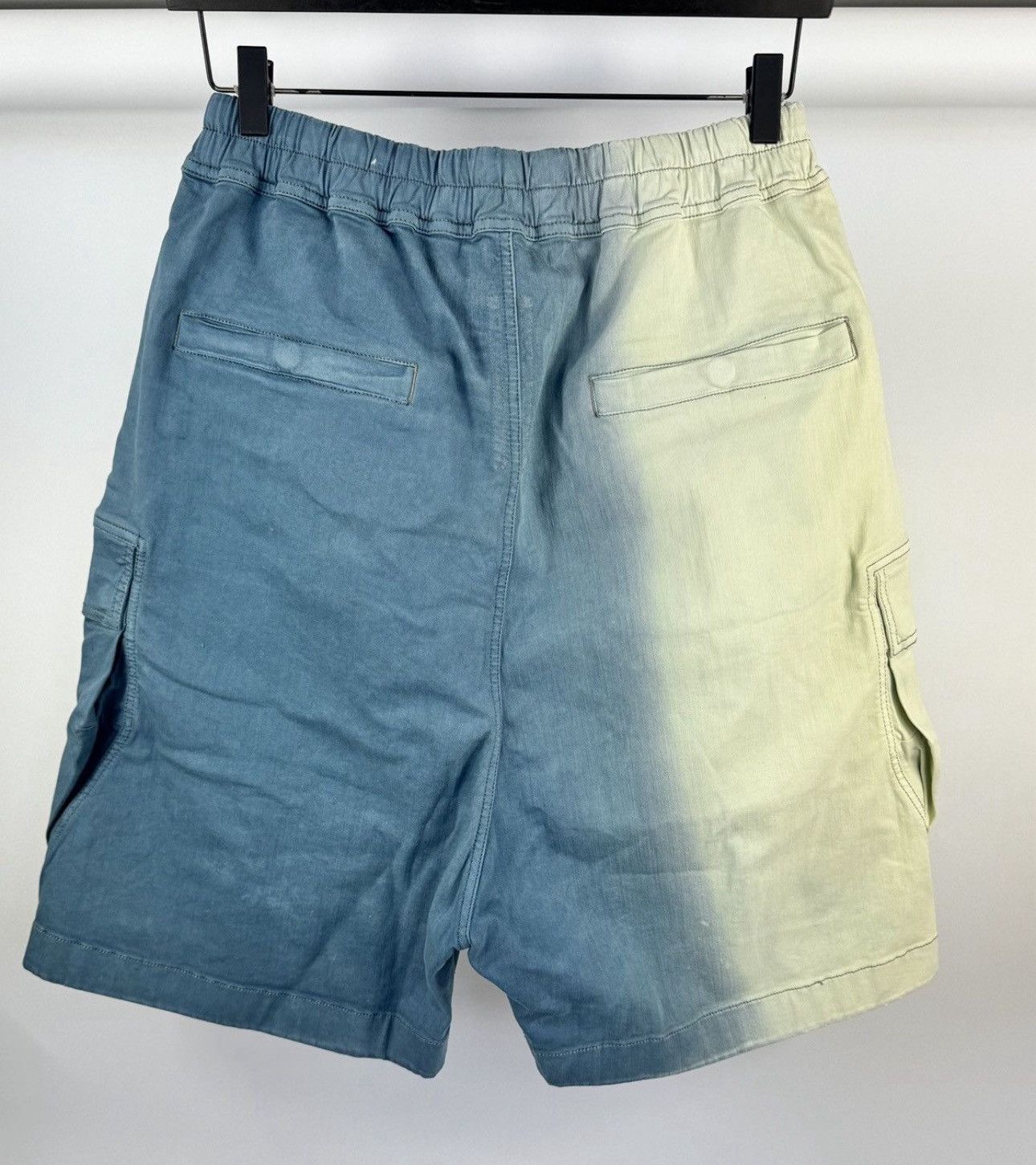 Rick Owens CARGOBELA THOOTHPASTE DEGRADE SHORTS Size US 32 / EU 48 - 2 Thumbnail