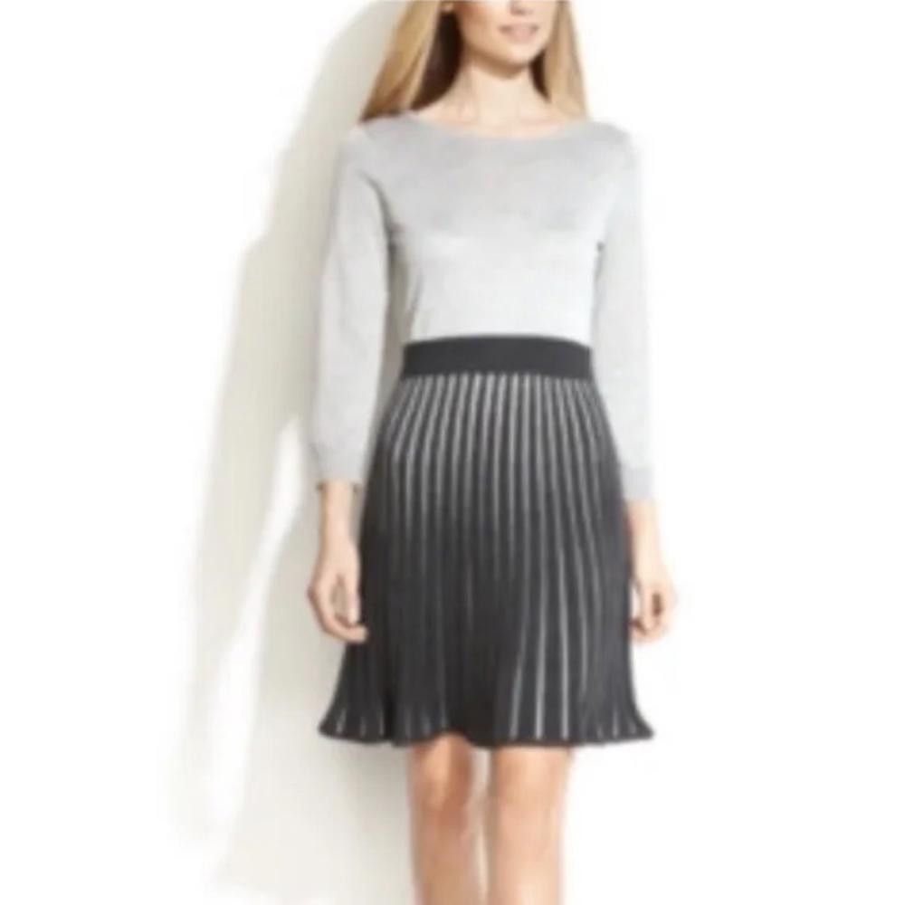 Calvin Klein Calvin Klein l Pleated Sweater Dress Large Size L / US 10 / IT 46 - 1 Thumbnail