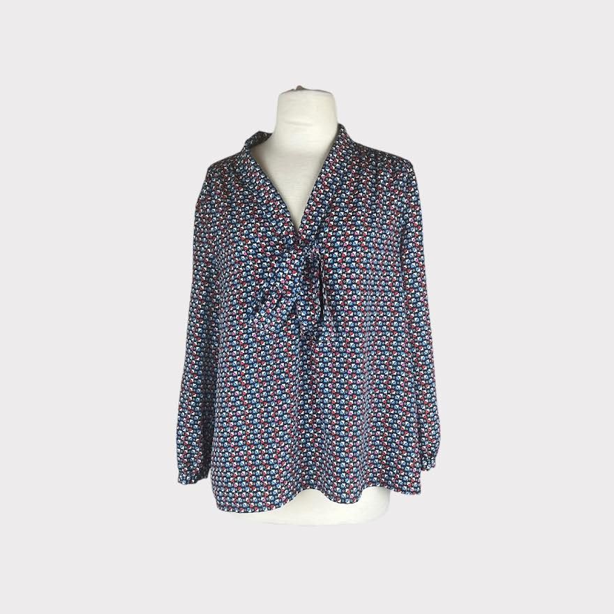 Juicy Couture Juicy Couture | Y2K Vintage Floral Print Top | Size Medium Size M / US 6-8 / IT 42-44 - 1 Thumbnail